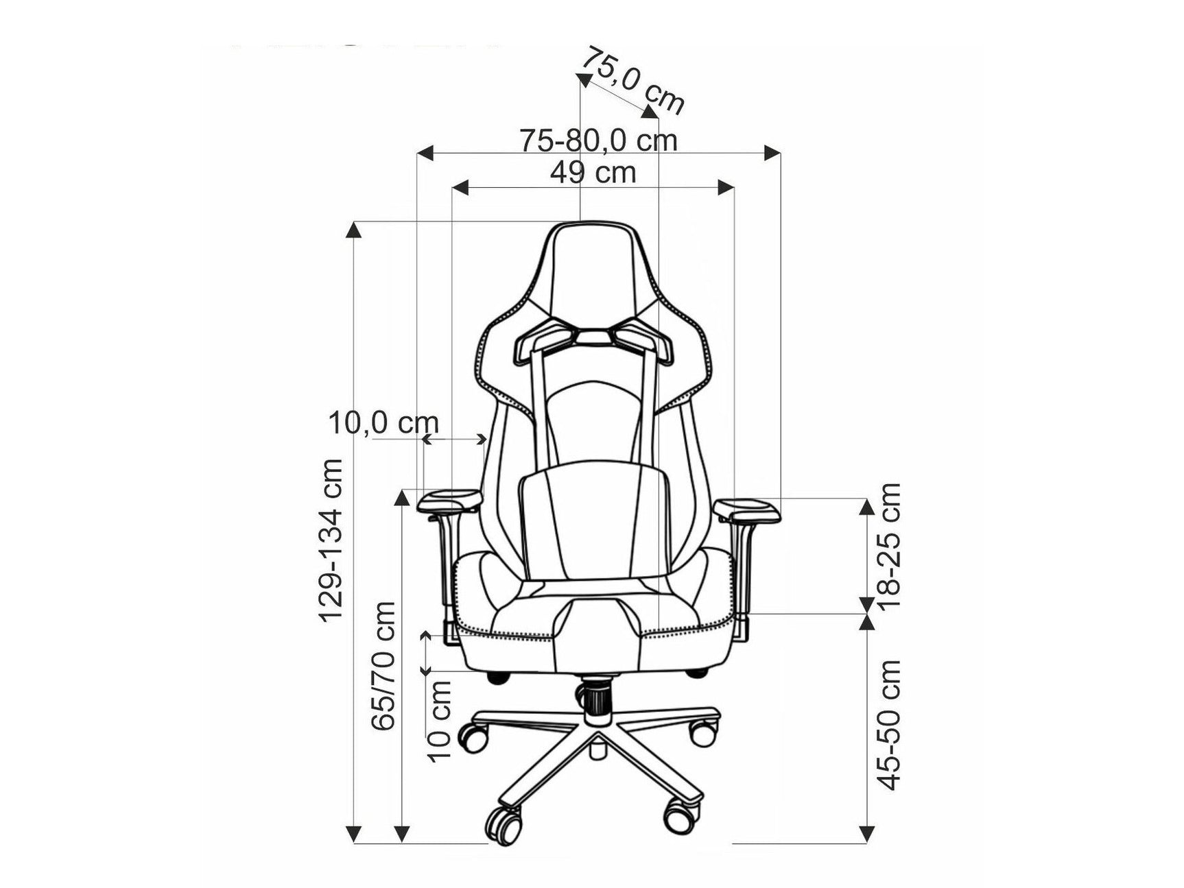 Gamingstol Houston 1618