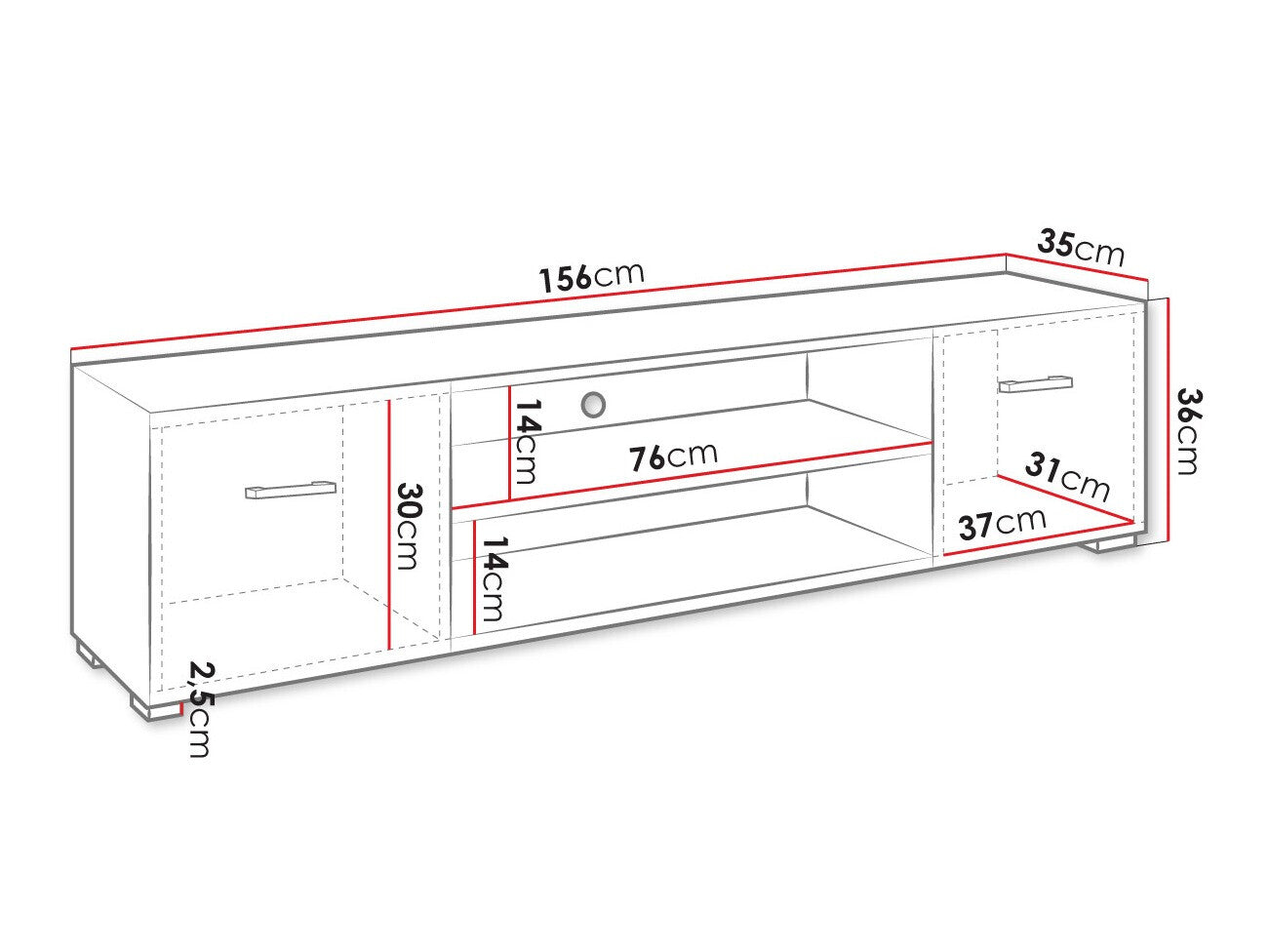 TV stand Comfivo R105