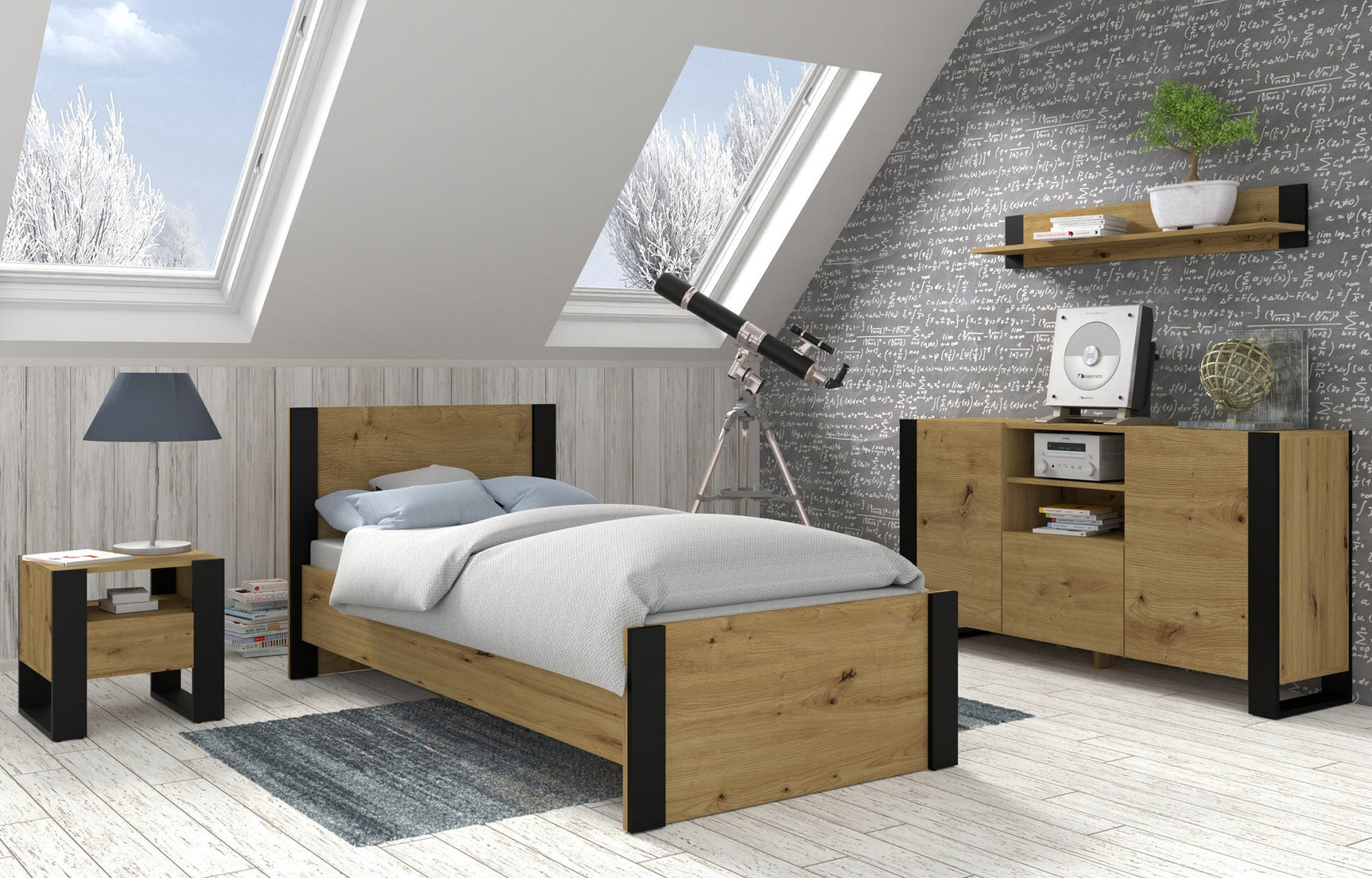 Sengebord Tivtora 105