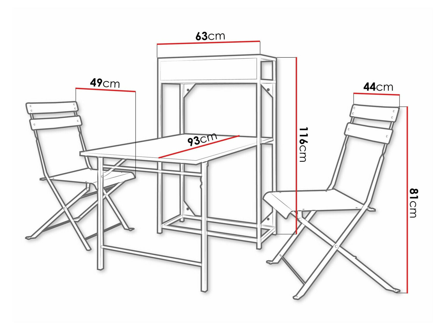 Balkonsæt Richardson 124