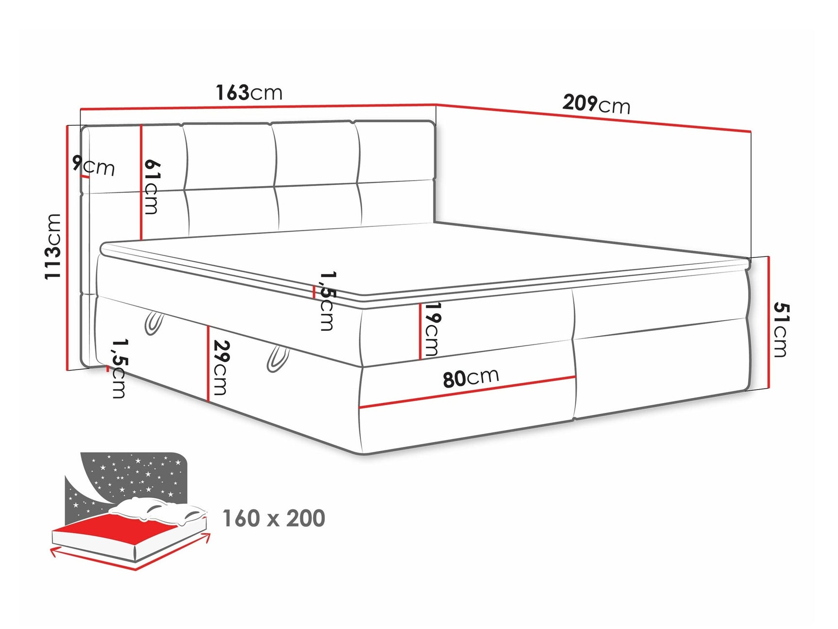Kontinentalseng ComfiDream 187