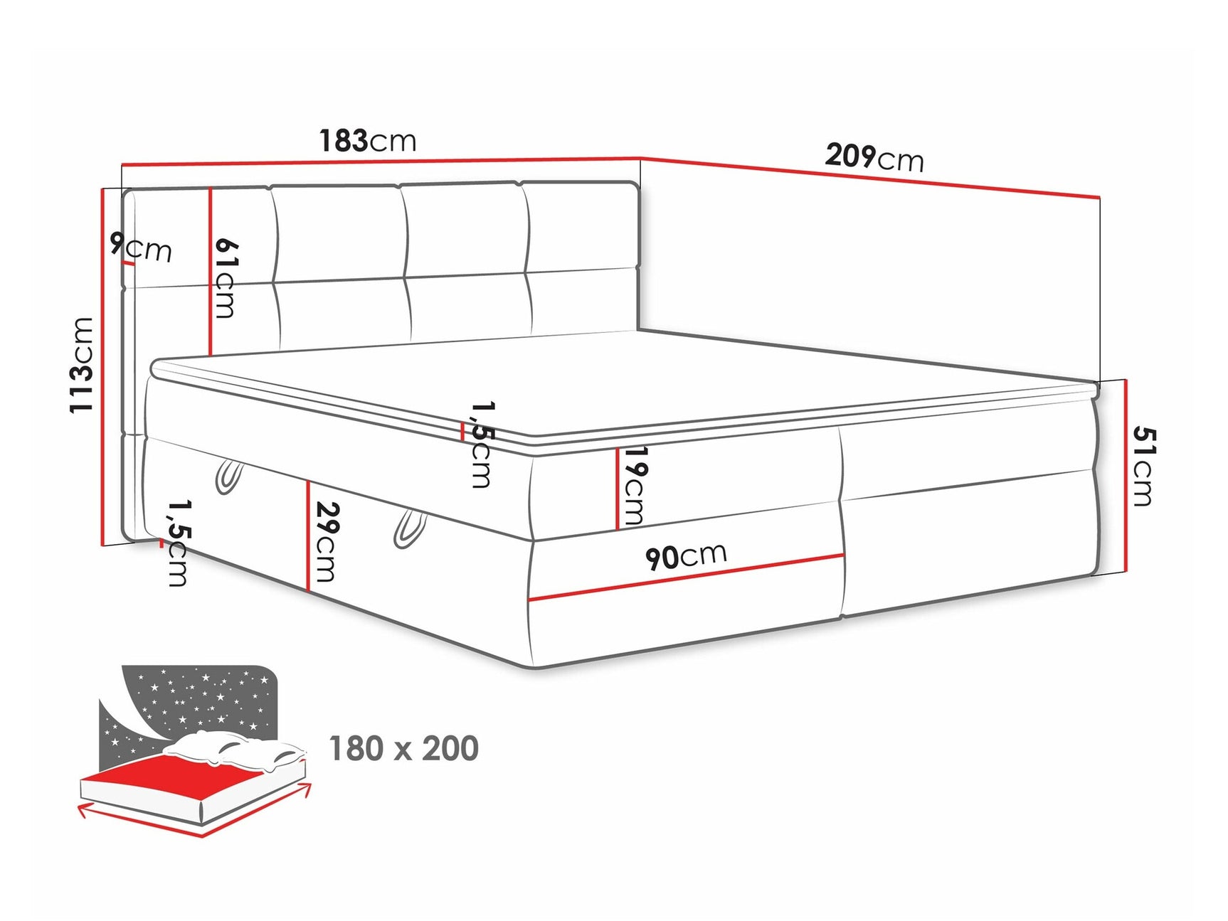 Kontinentalseng ComfiDream 187