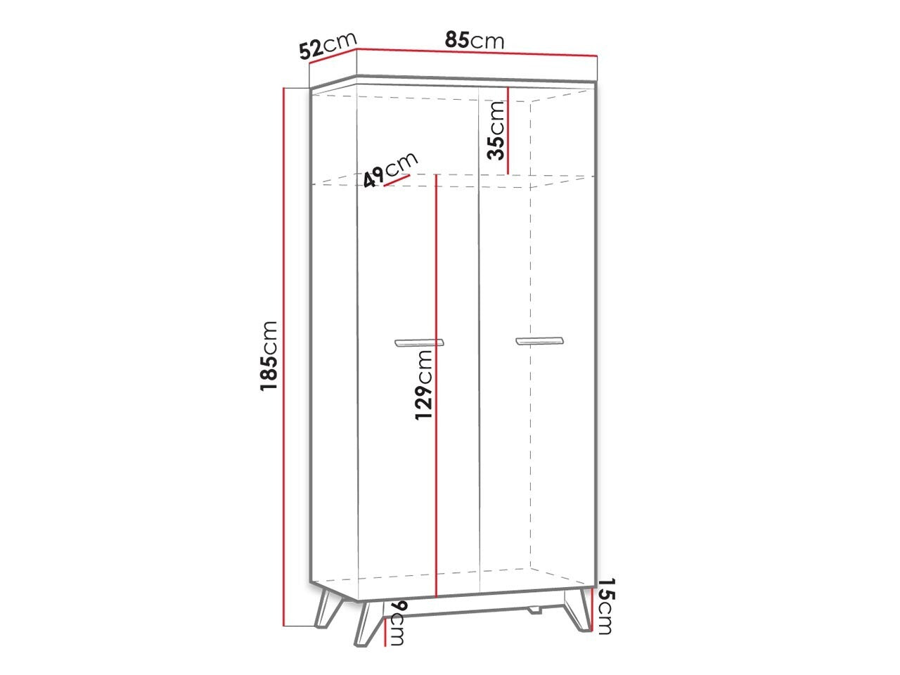 Garderobe Ogden E120