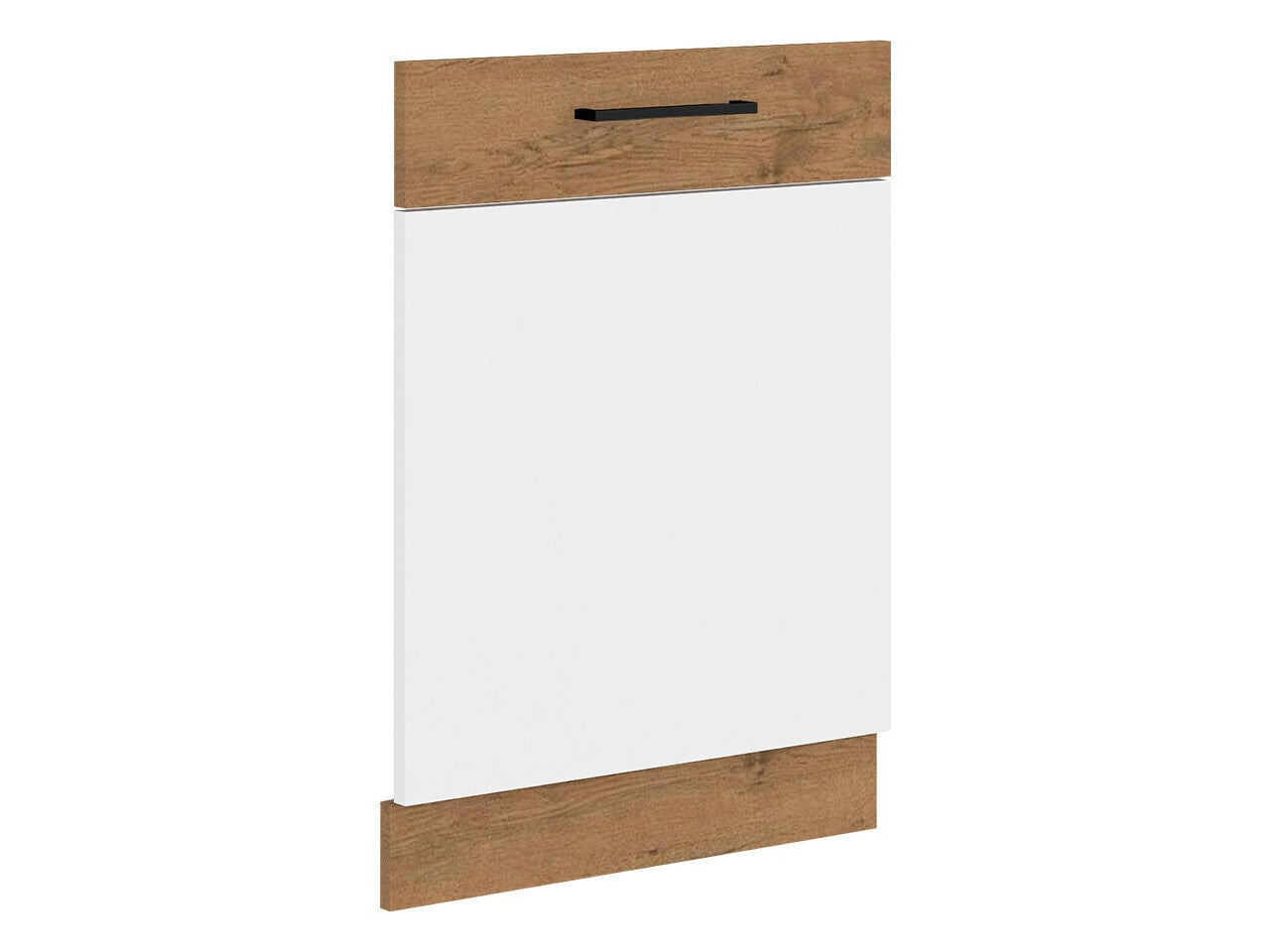 Dør til opvaskemaskine Wood White 107