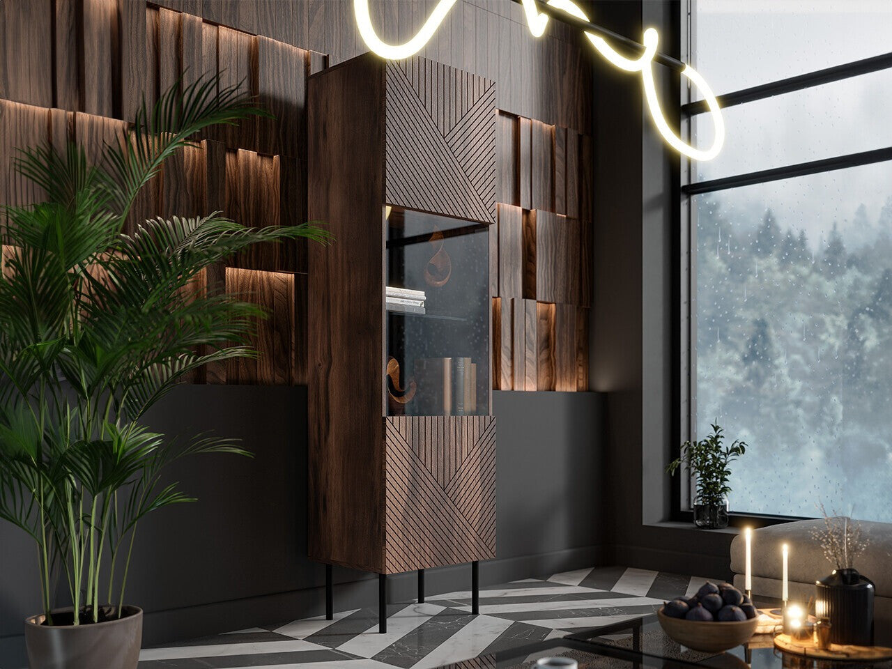 Display cabinet Charlotte L105