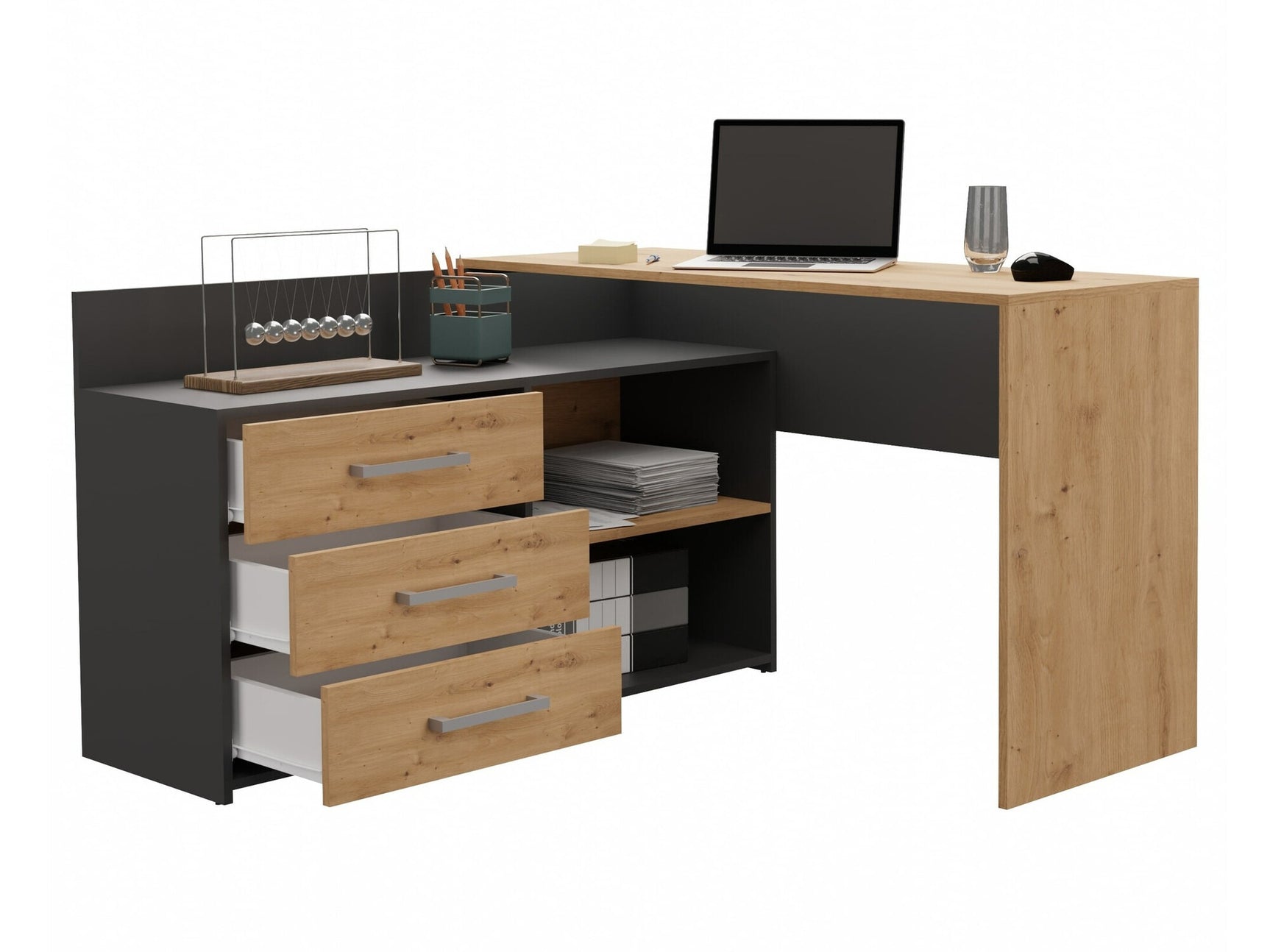 Hjørneskrivebord Mandeville 131