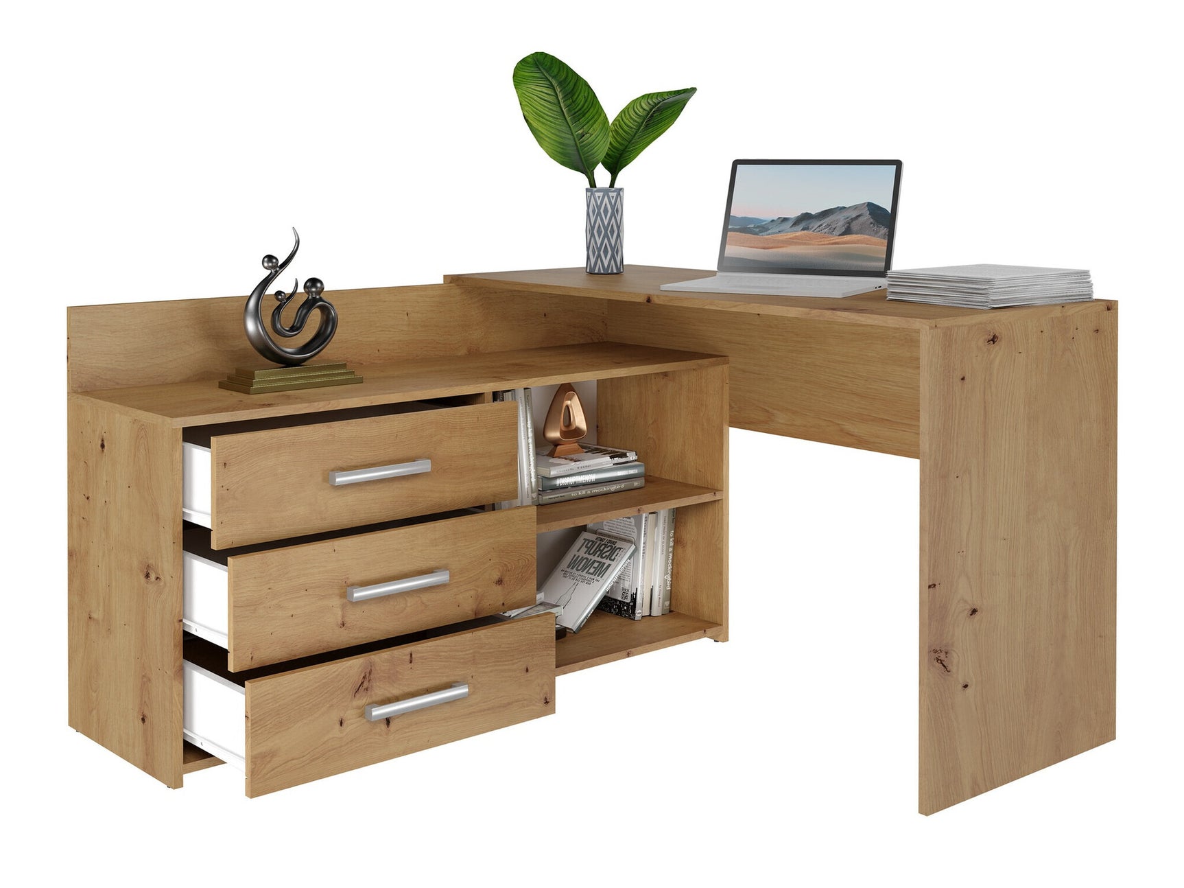 Hjørneskrivebord Mandeville 131