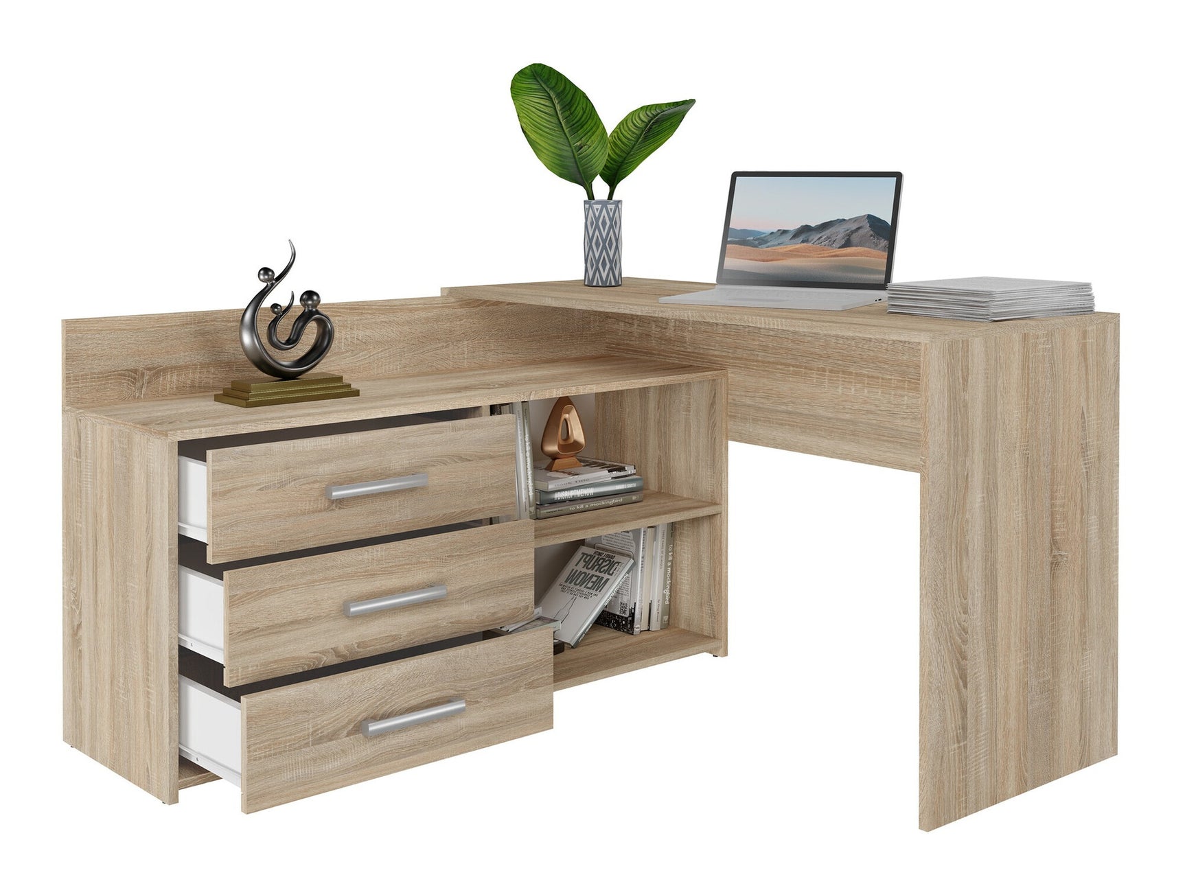 Hjørneskrivebord Mandeville 131