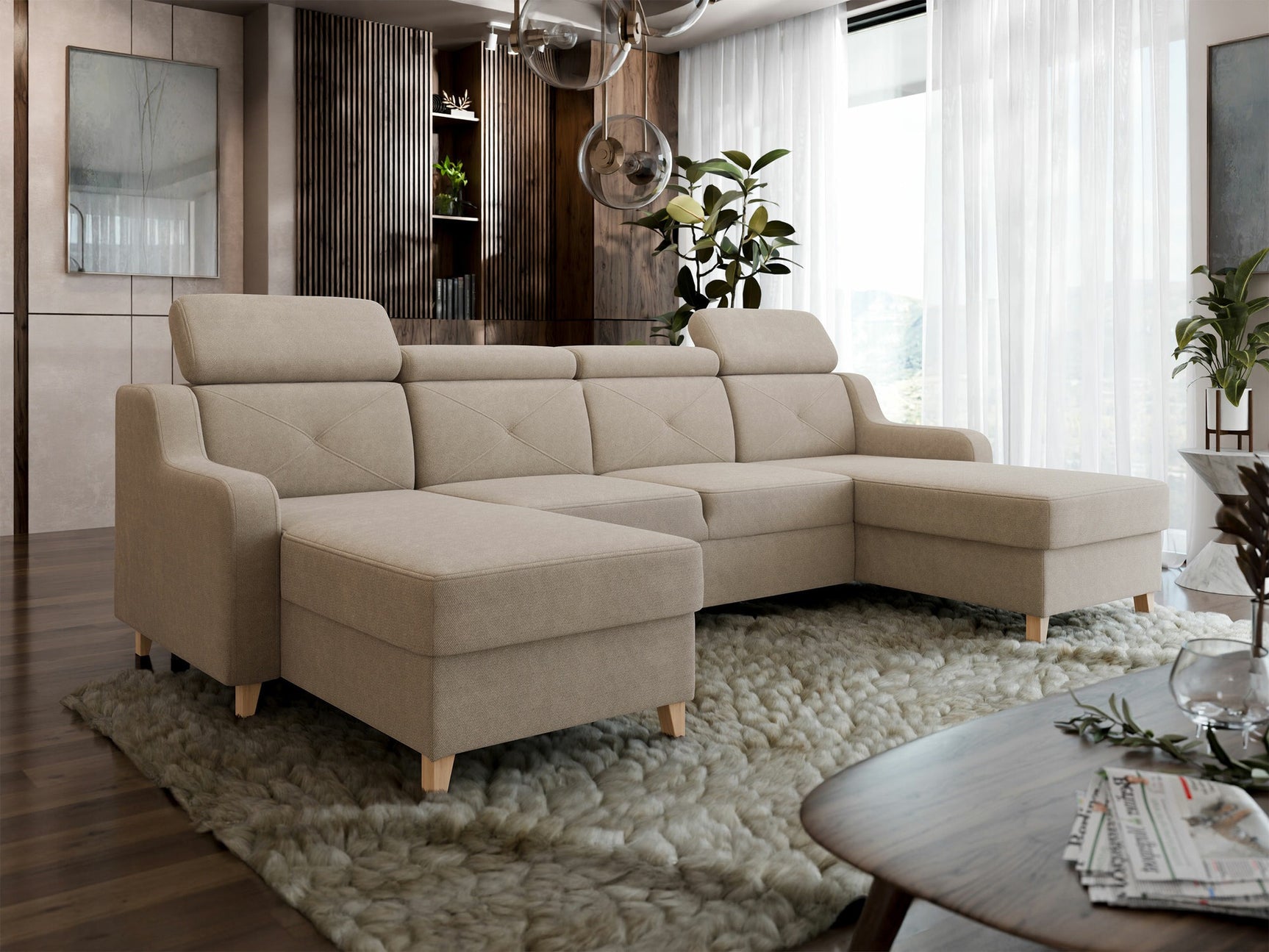 Hjørnesofa Temple 129