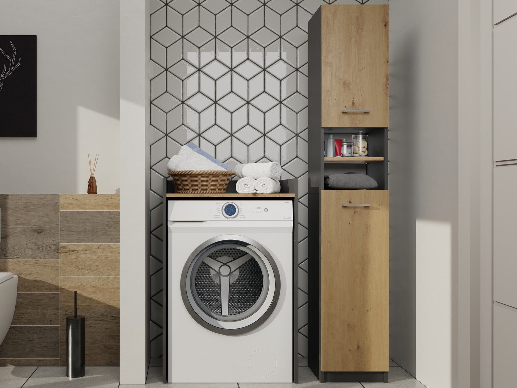 Stående badeværelsesskab Balelbo 102