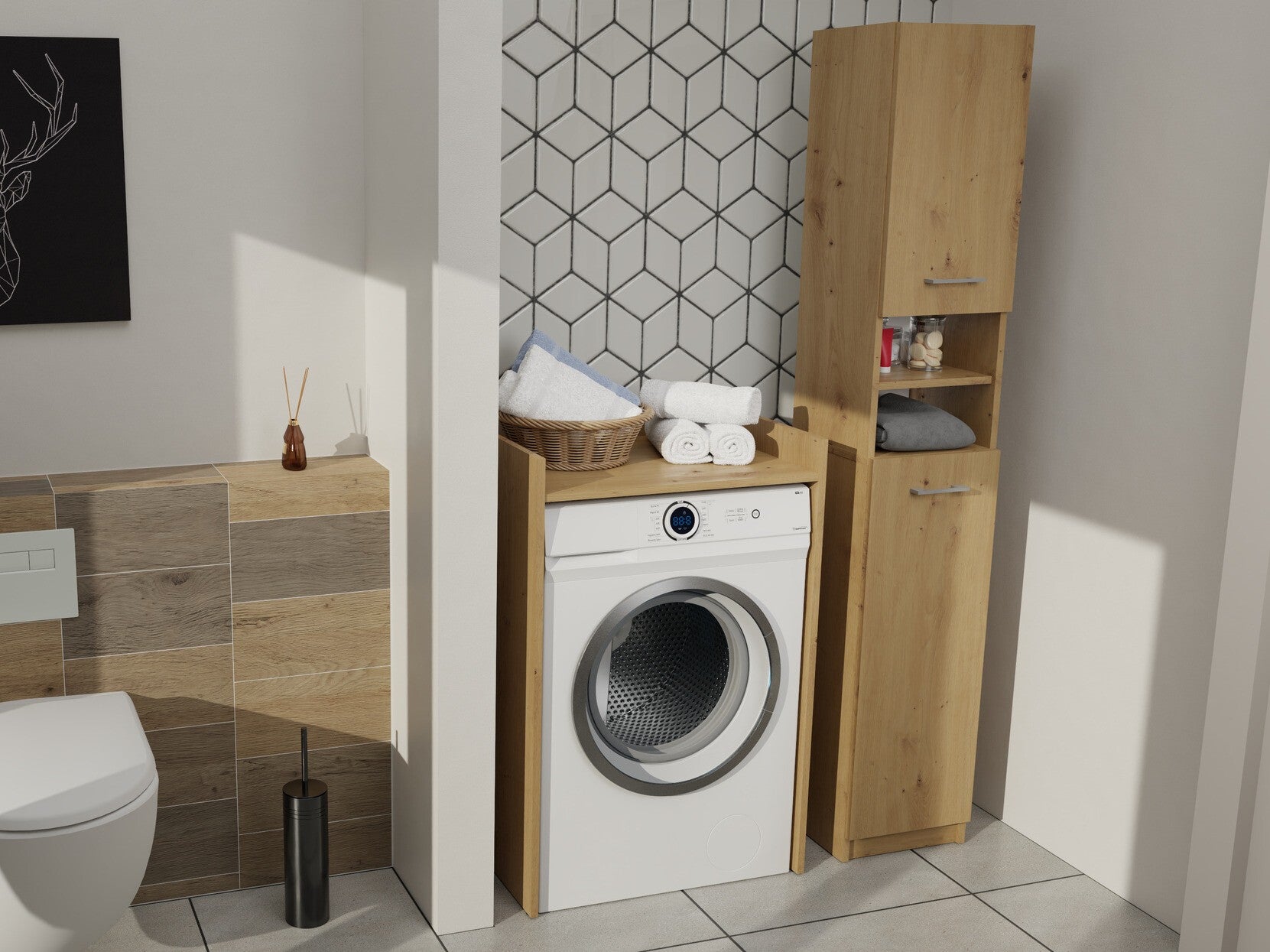 Stående badeværelsesskab Balelbo 102