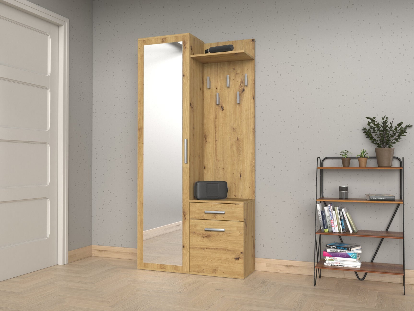 Garderobeskab Mandeville 127