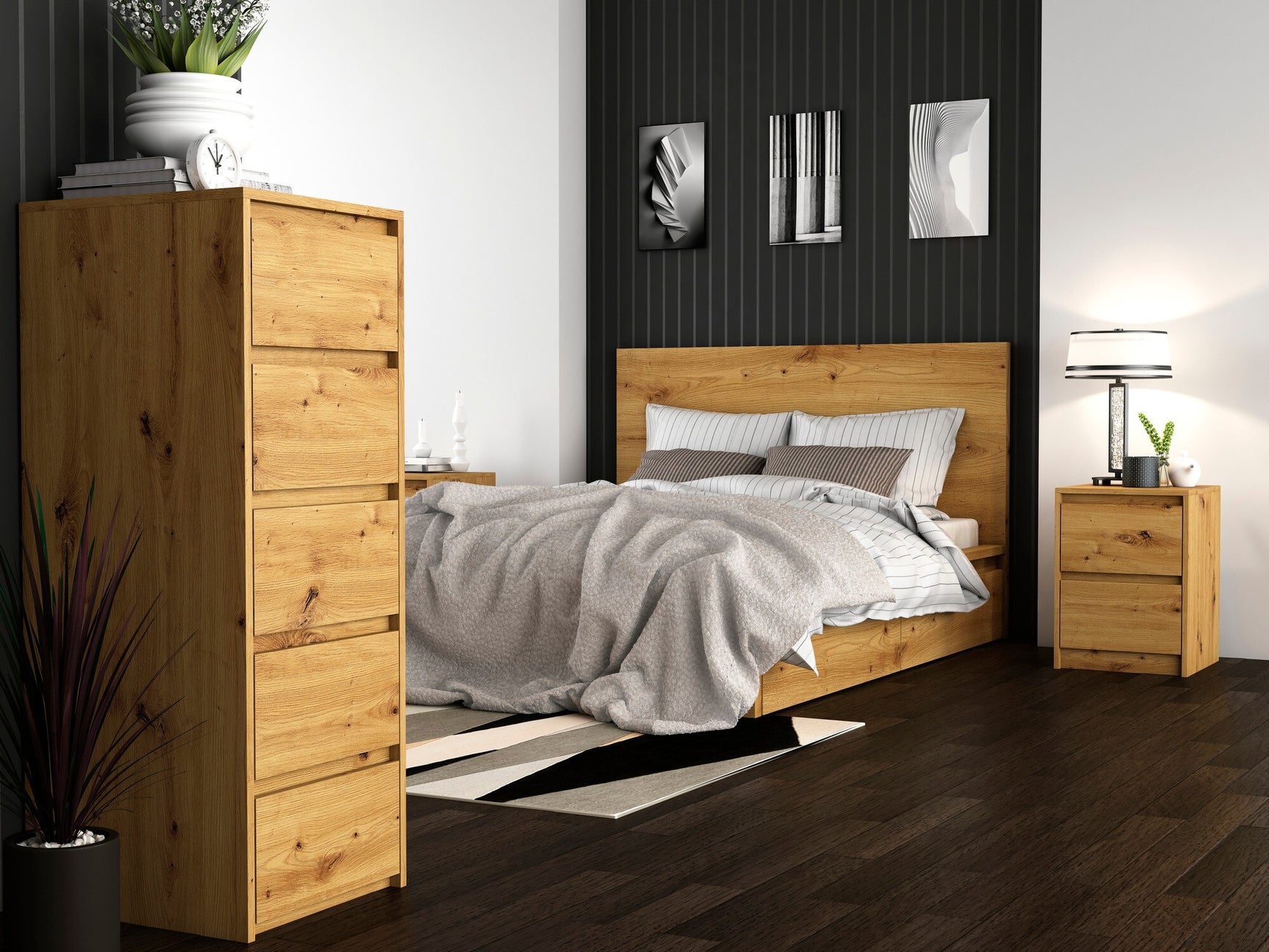 Sengebord Mandeville 187