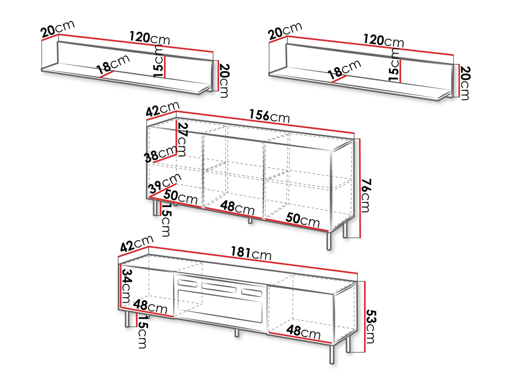 Living room set Charlotte S108
