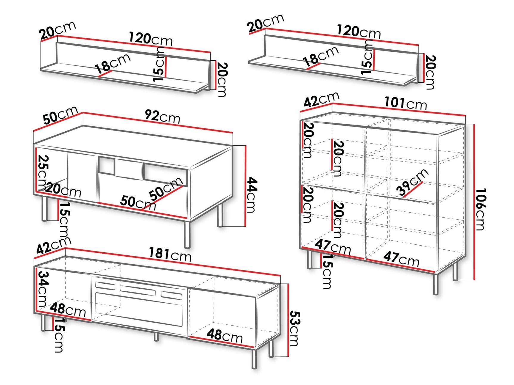 Living room set Charlotte S110