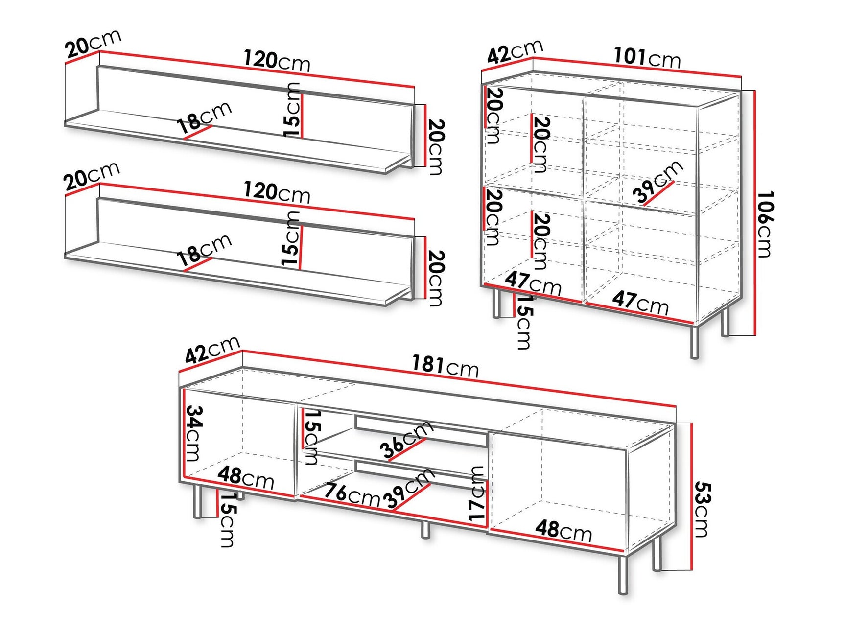 Living room set Charlotte S112