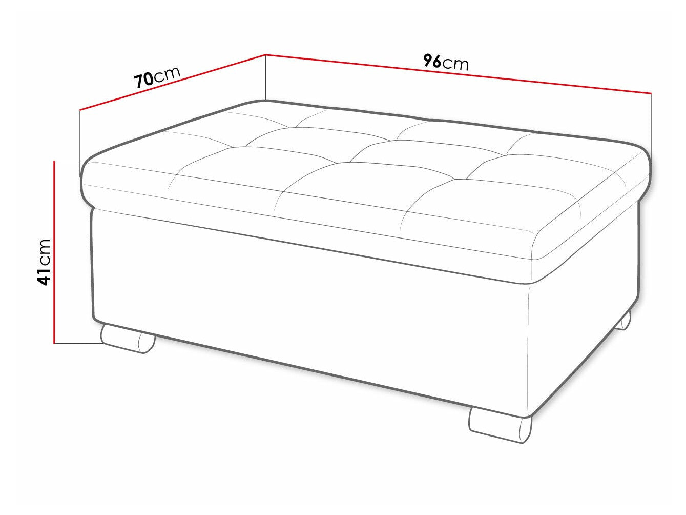 Polstret bænk Comfivo 118