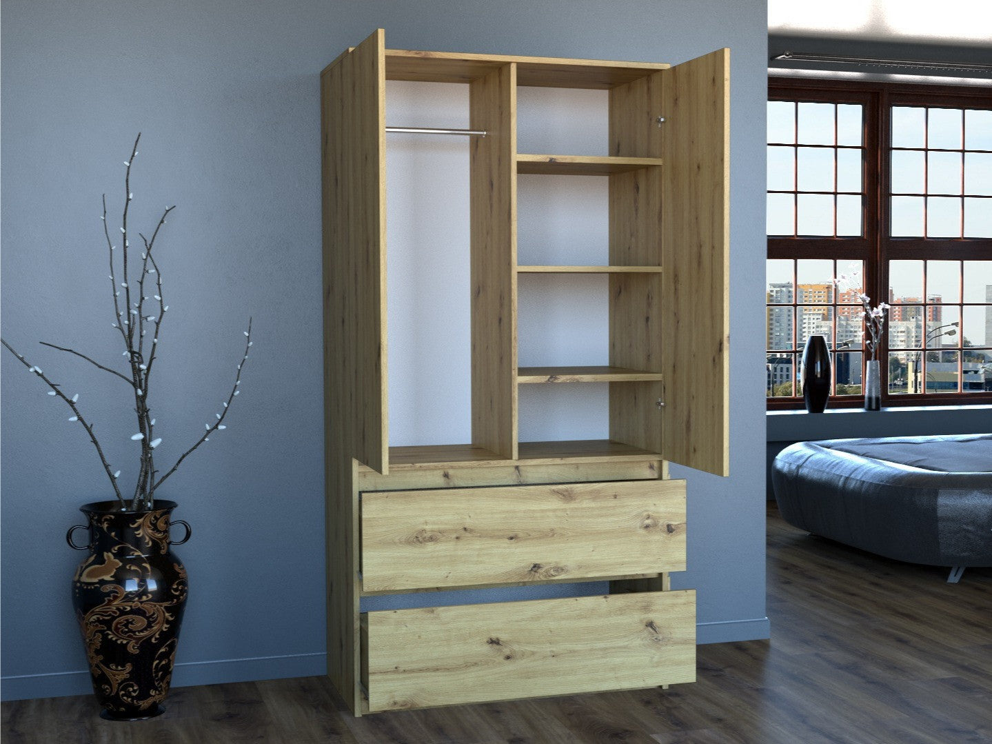 Garderobeskab Elbvelu 116