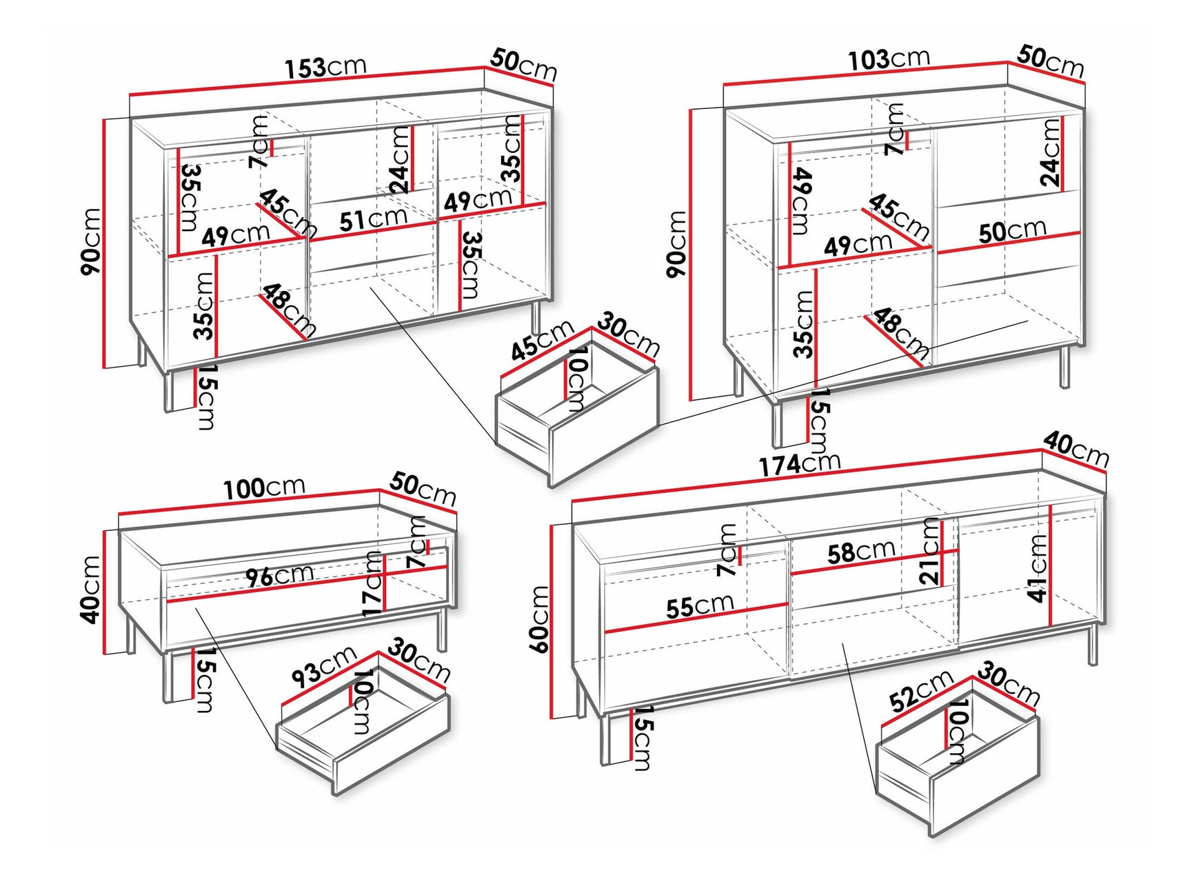 Living room set Comfivo T106