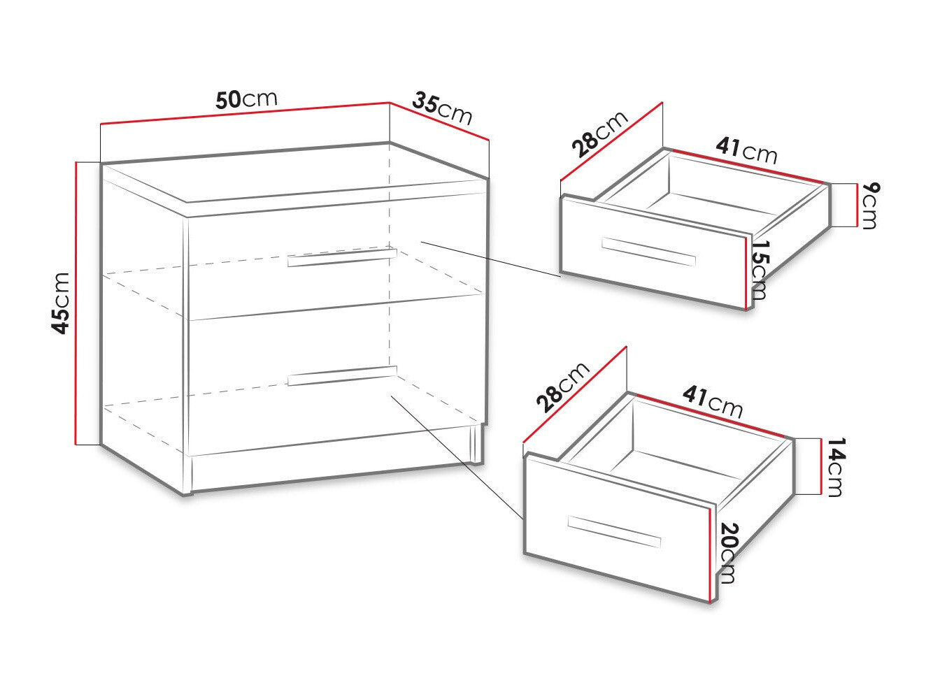 Sengebord Catromi 103