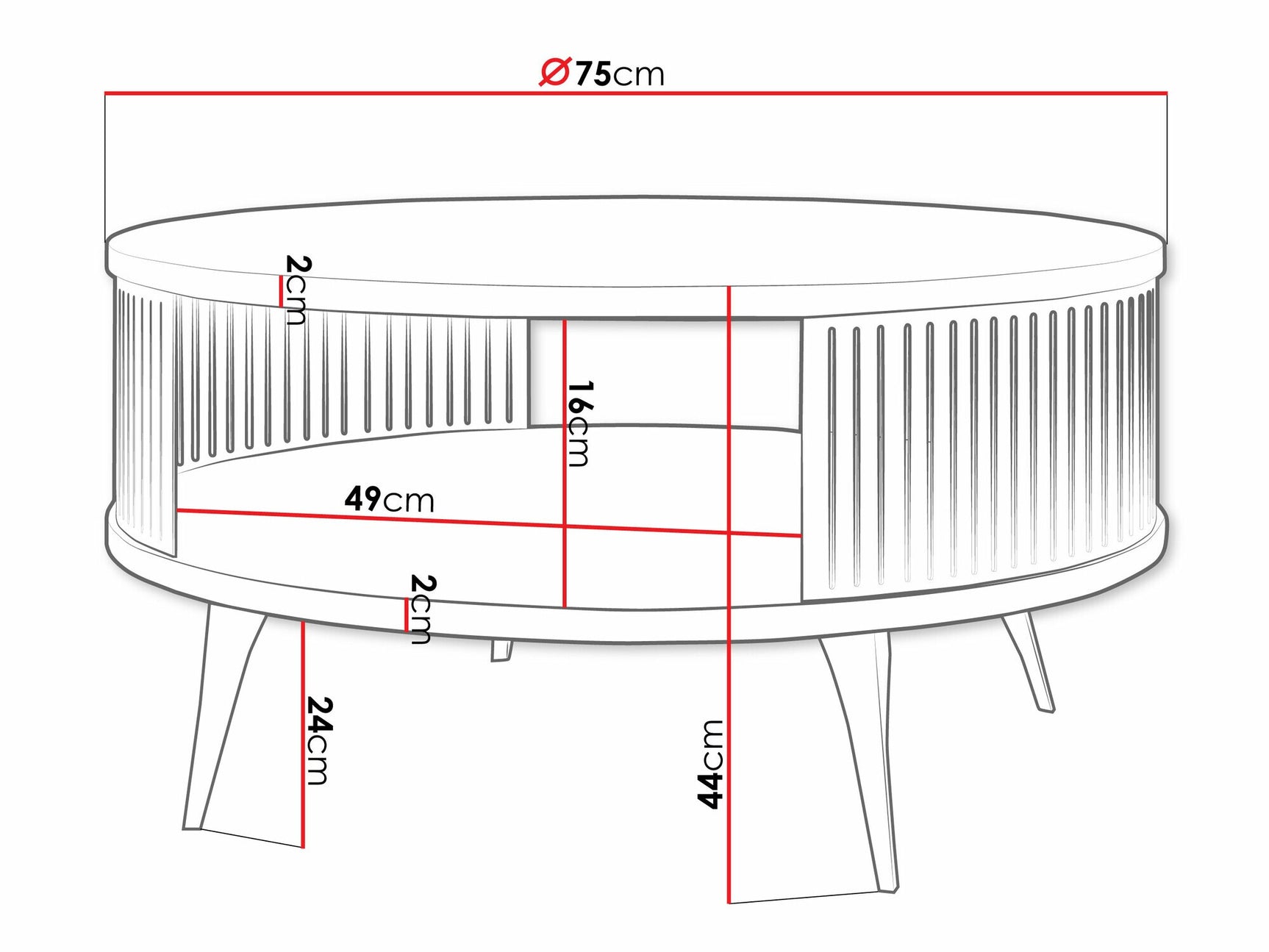 Sofabord Sordore 101