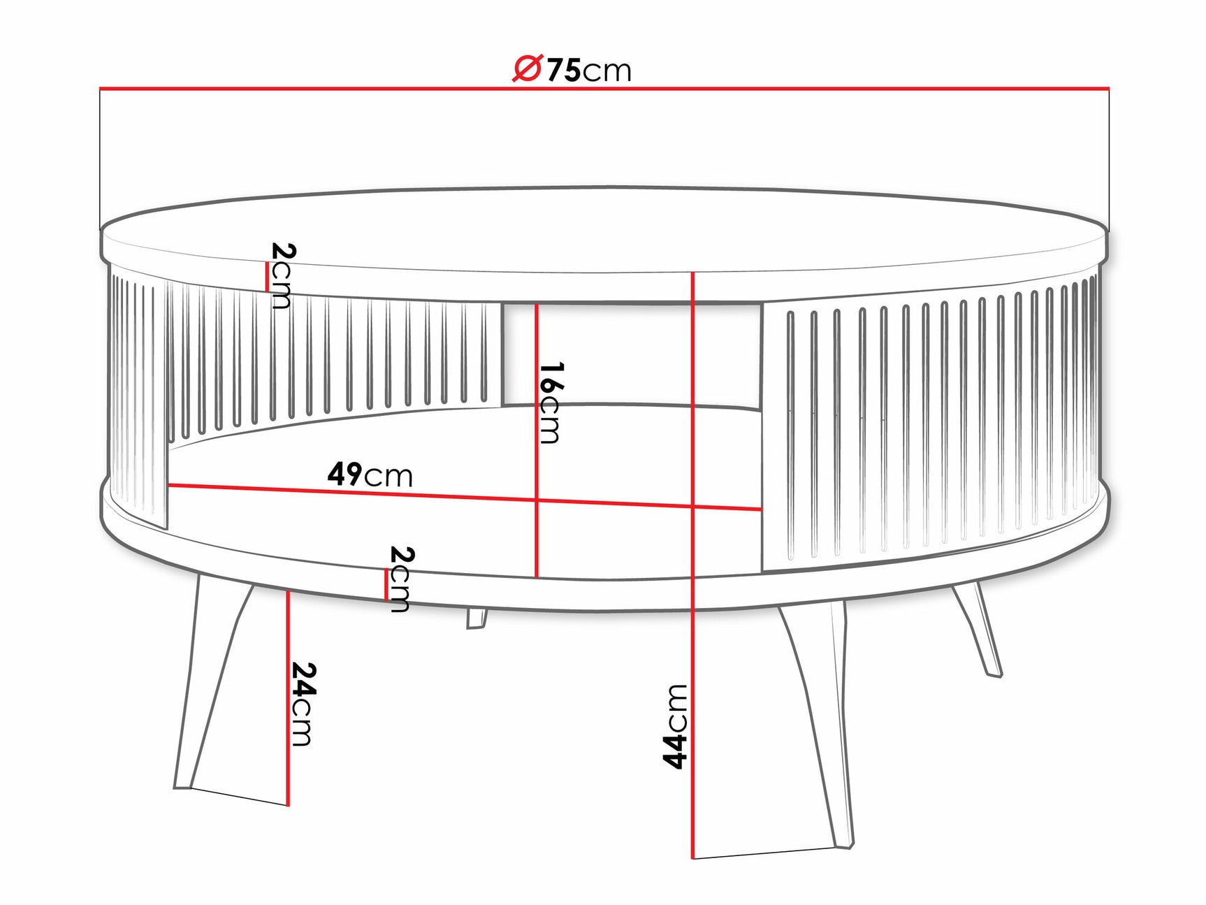 Sofabord Sordore 101