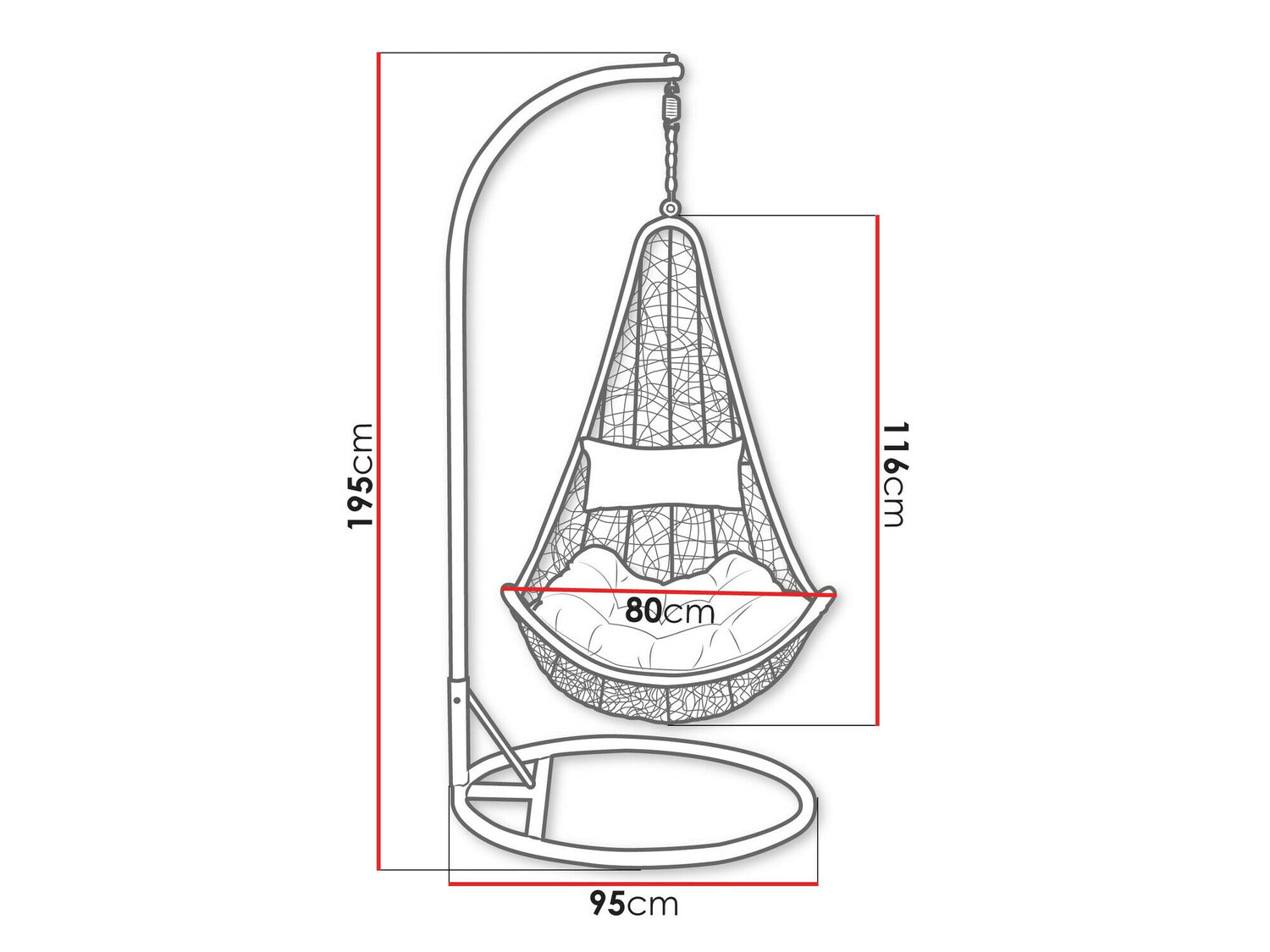 Hængestol Comfivo 313