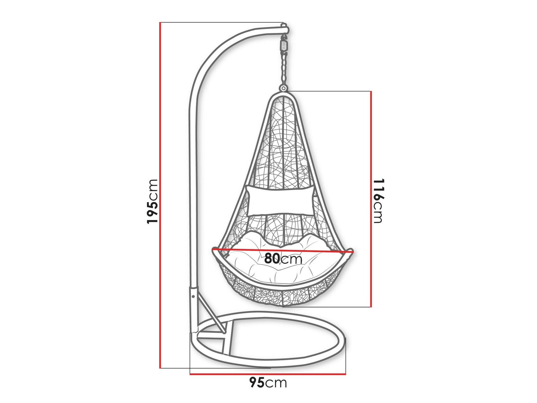 Hængestol Comfivo 313