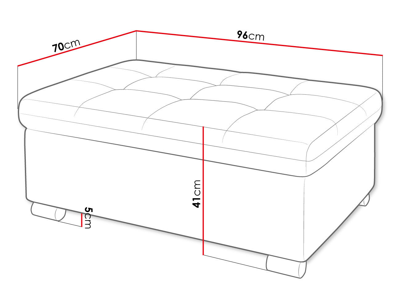 Polstret bænk Comfivo 118