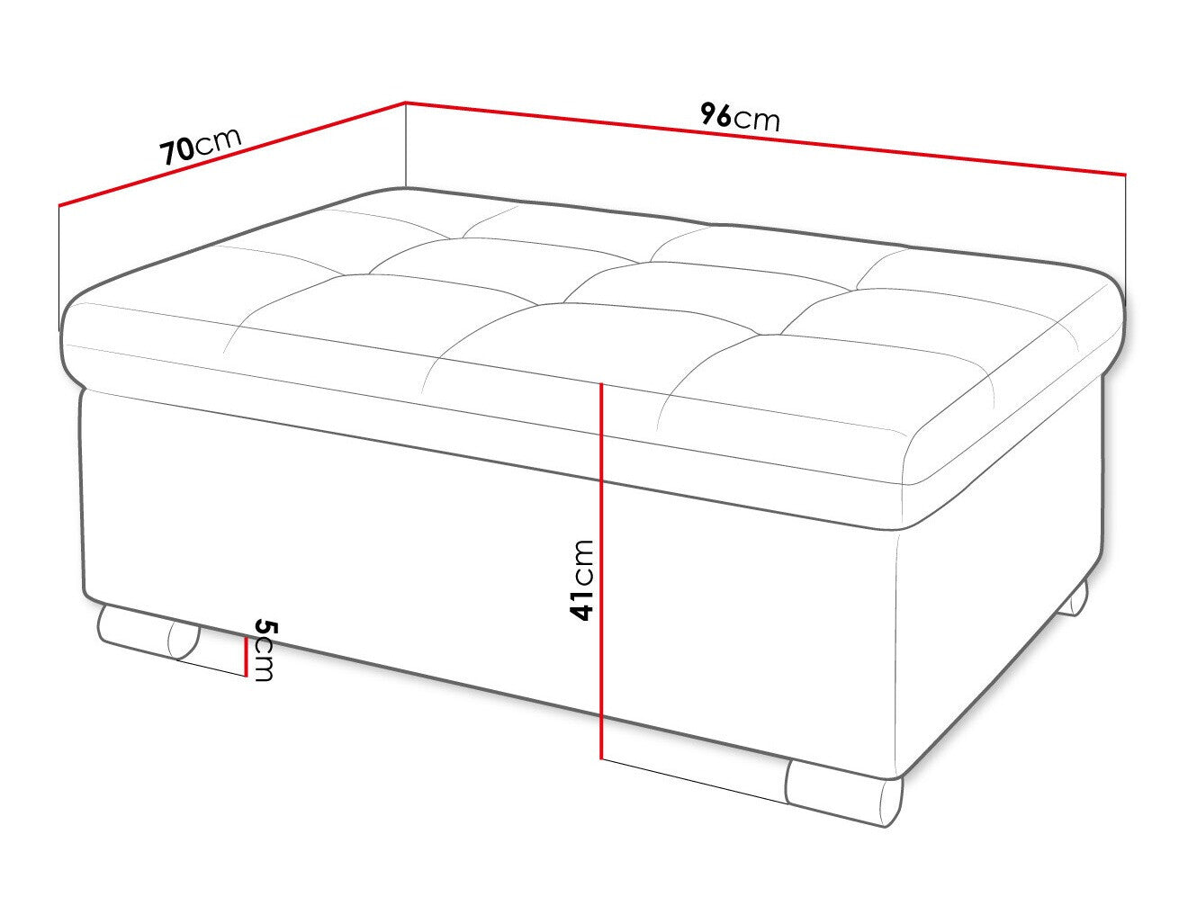 Polstret bænk Comfivo 118