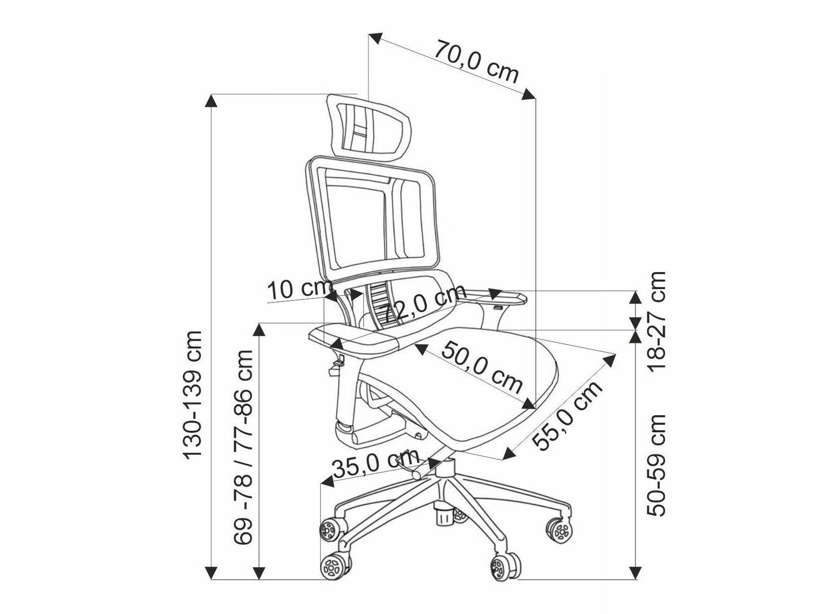 Kontorstol Houston 1656