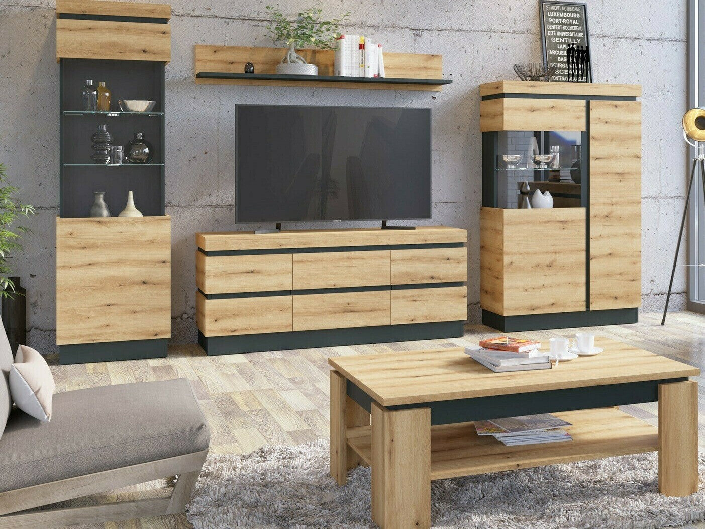 Stuemøbler-sæt Enocira 113