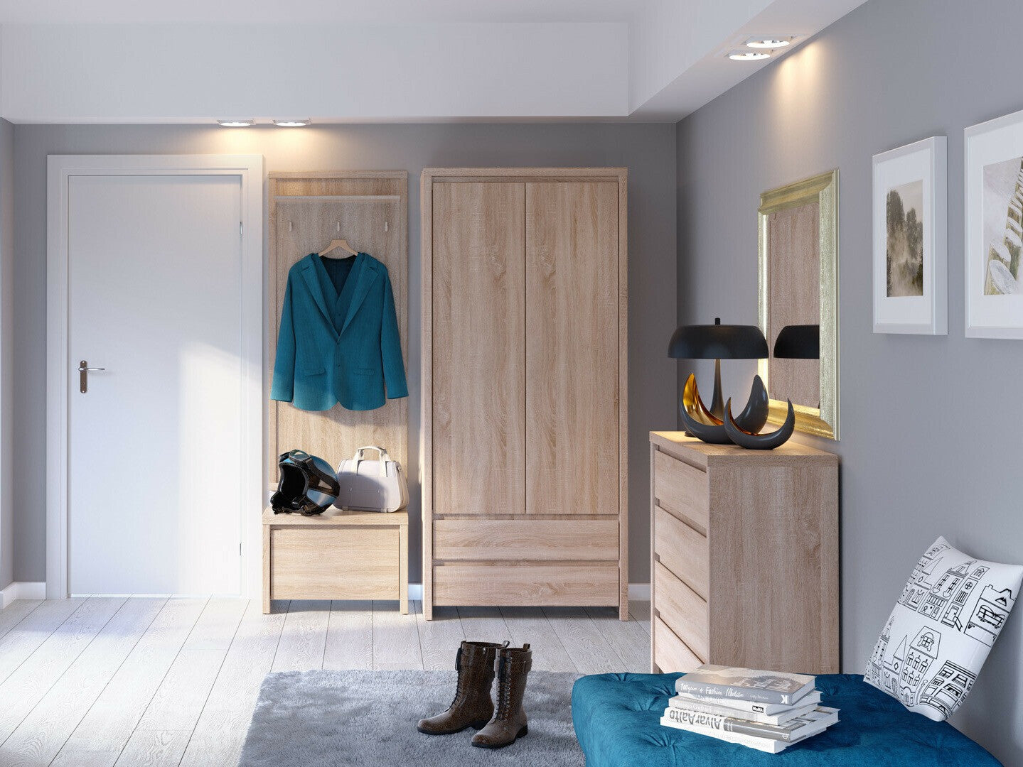 Knagerække Nolroma 119