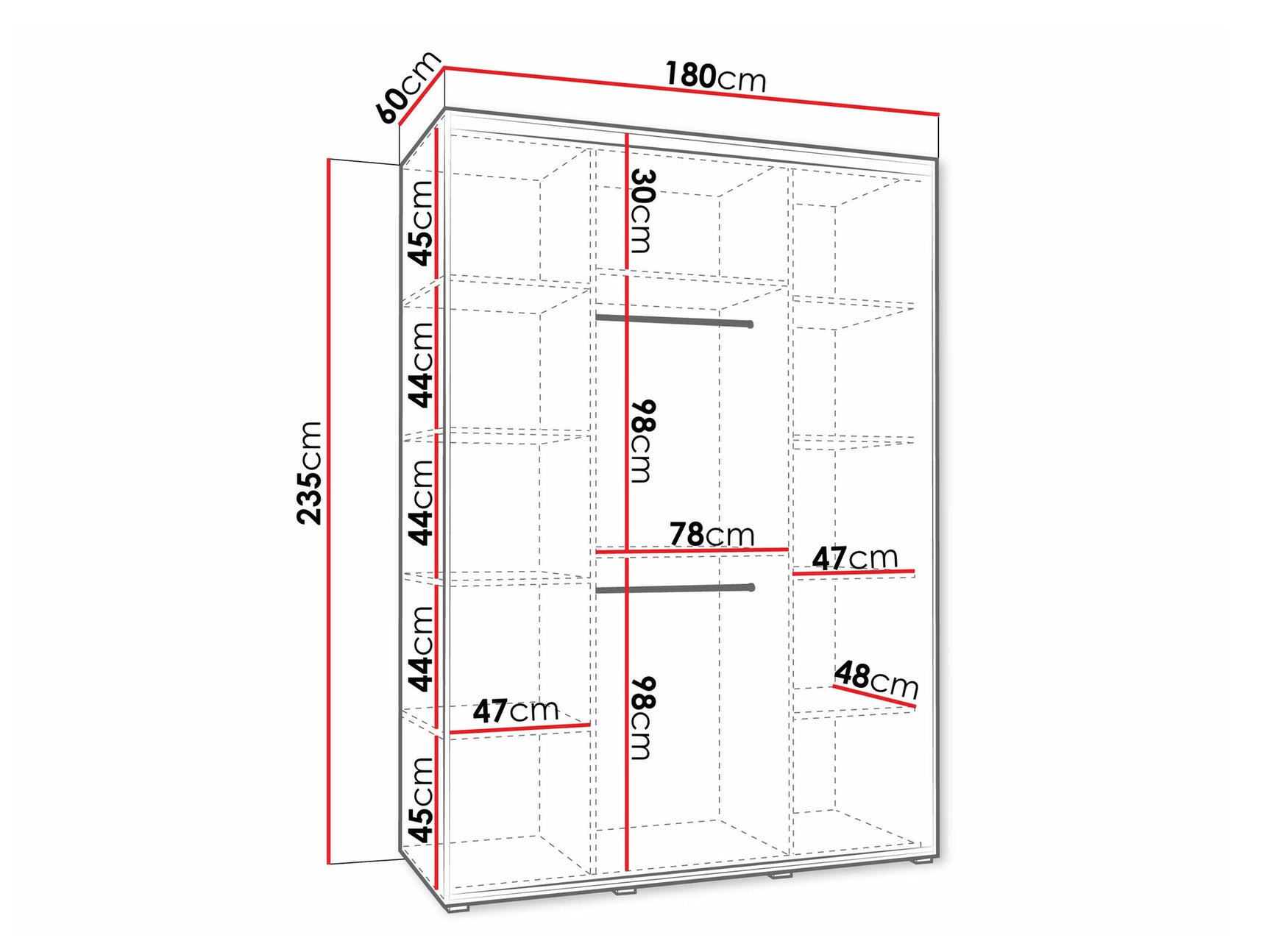Garderobe Hartford 493