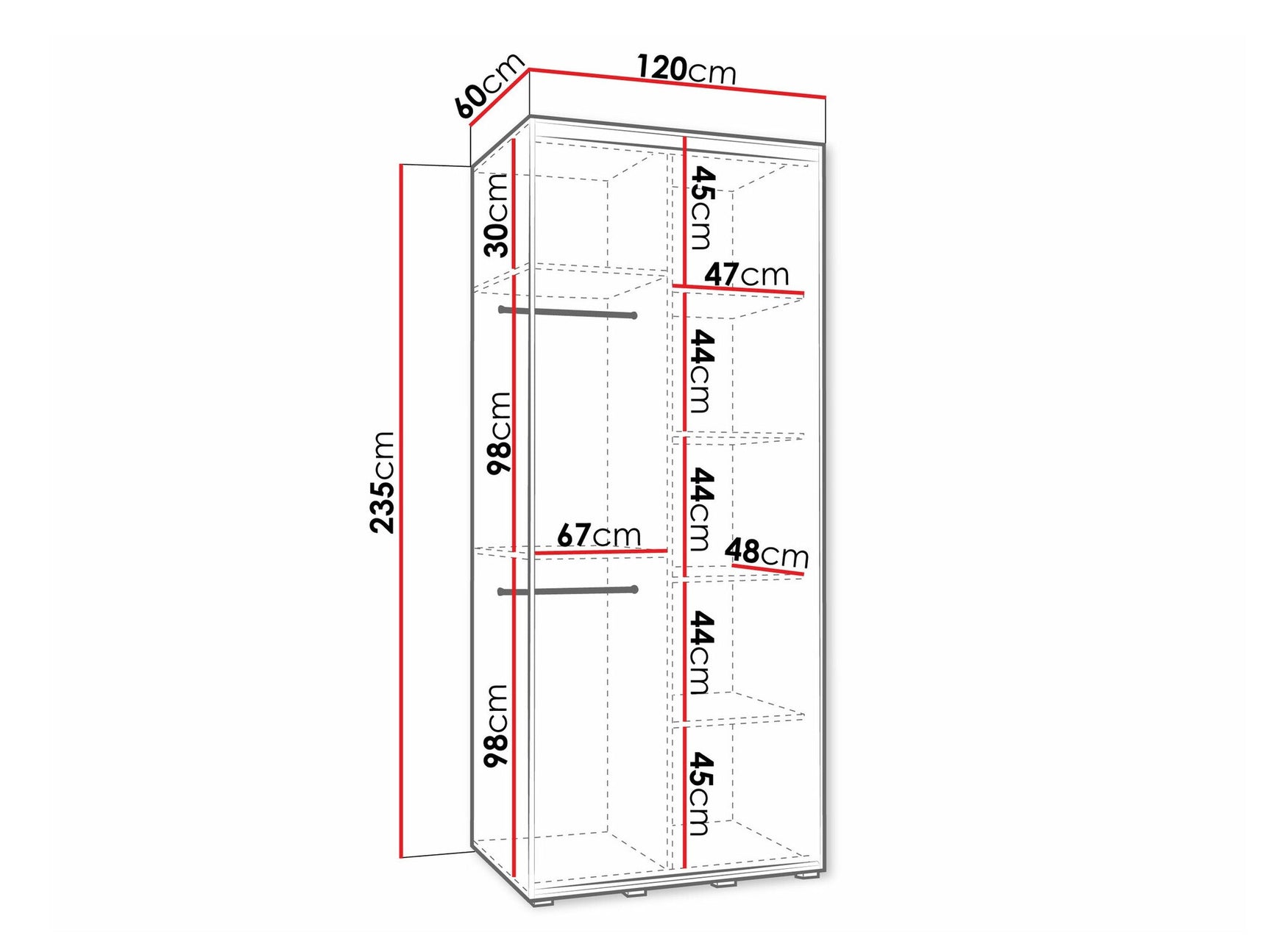 Wardrobe Hartford 495