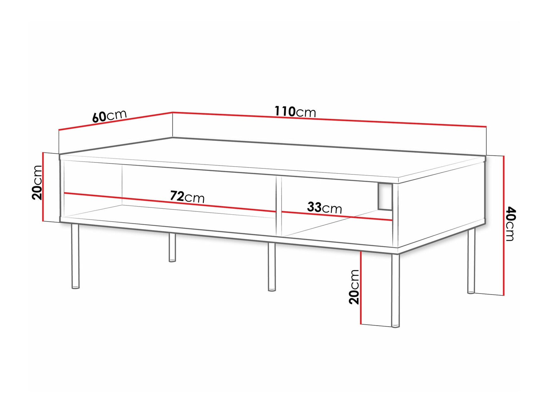 Sofabord Charlotte T101