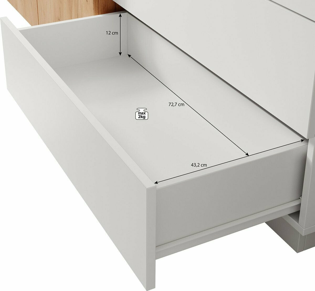 Garderobe Kingston L105