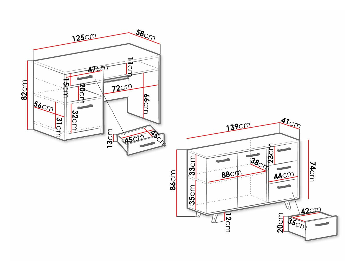 Furniture set Honolulu A149
