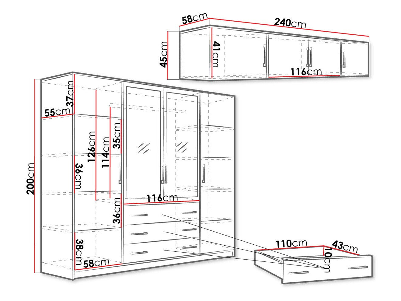 Garderobe Honolulu A151