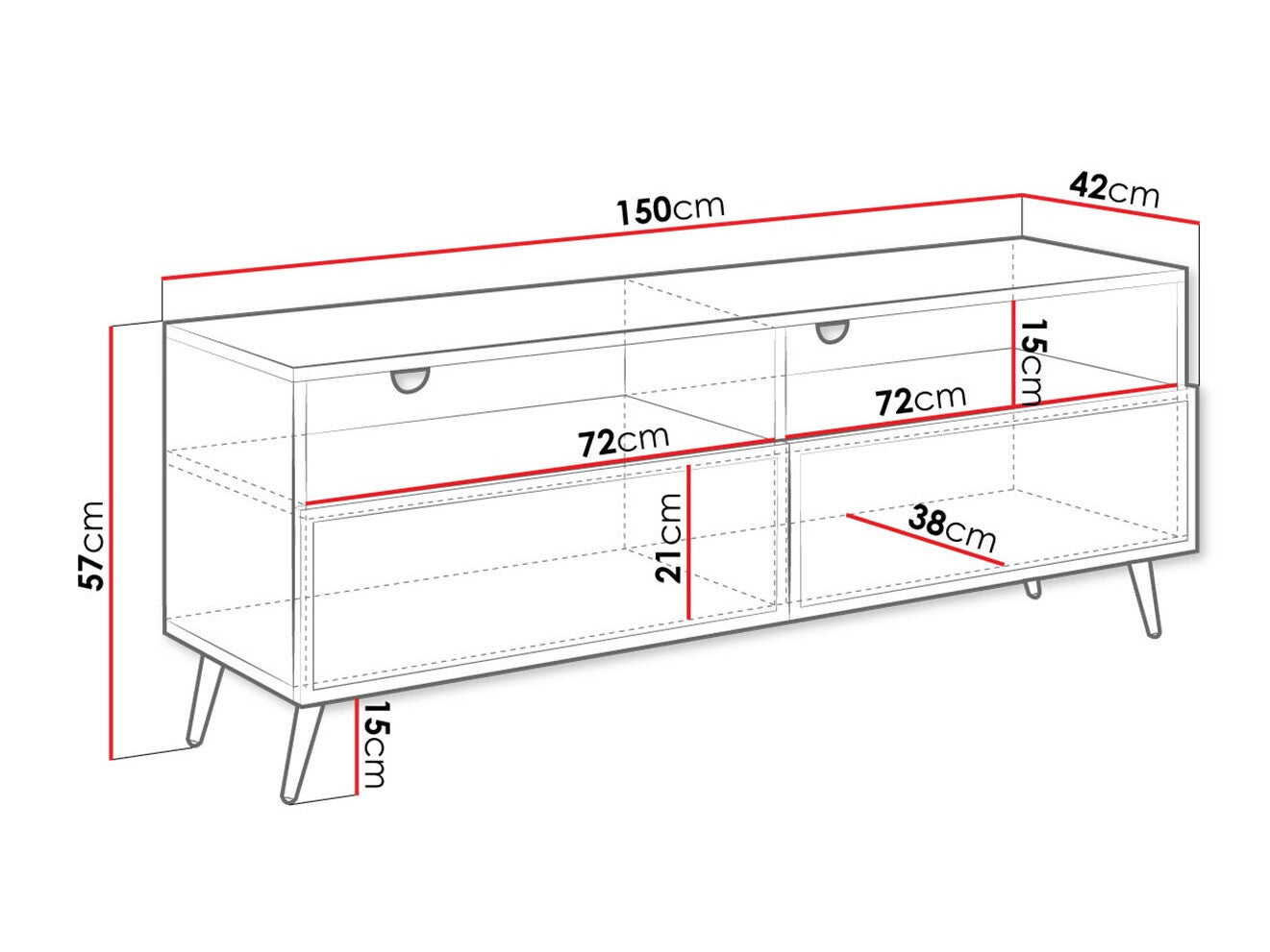TV stand Comfivo K105