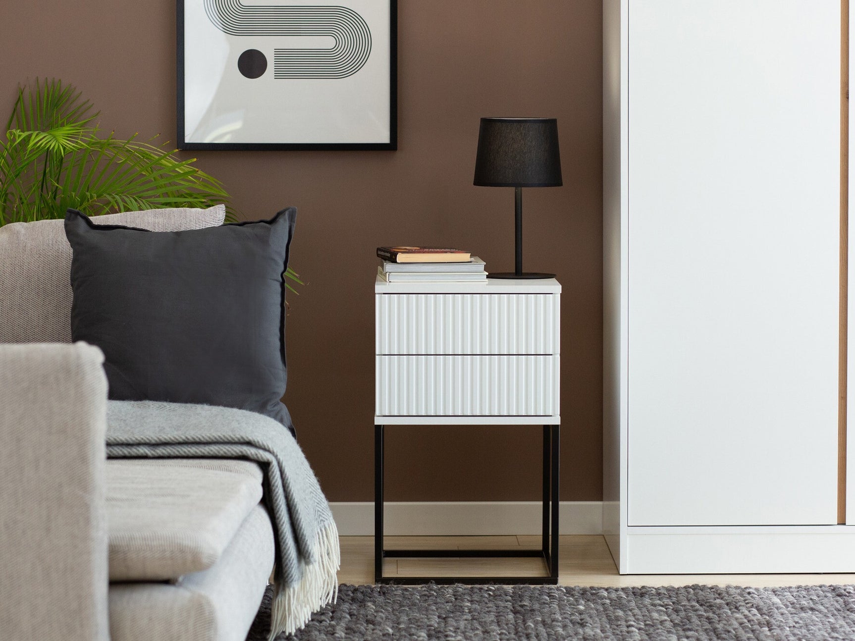 Sengebord Bristol 195