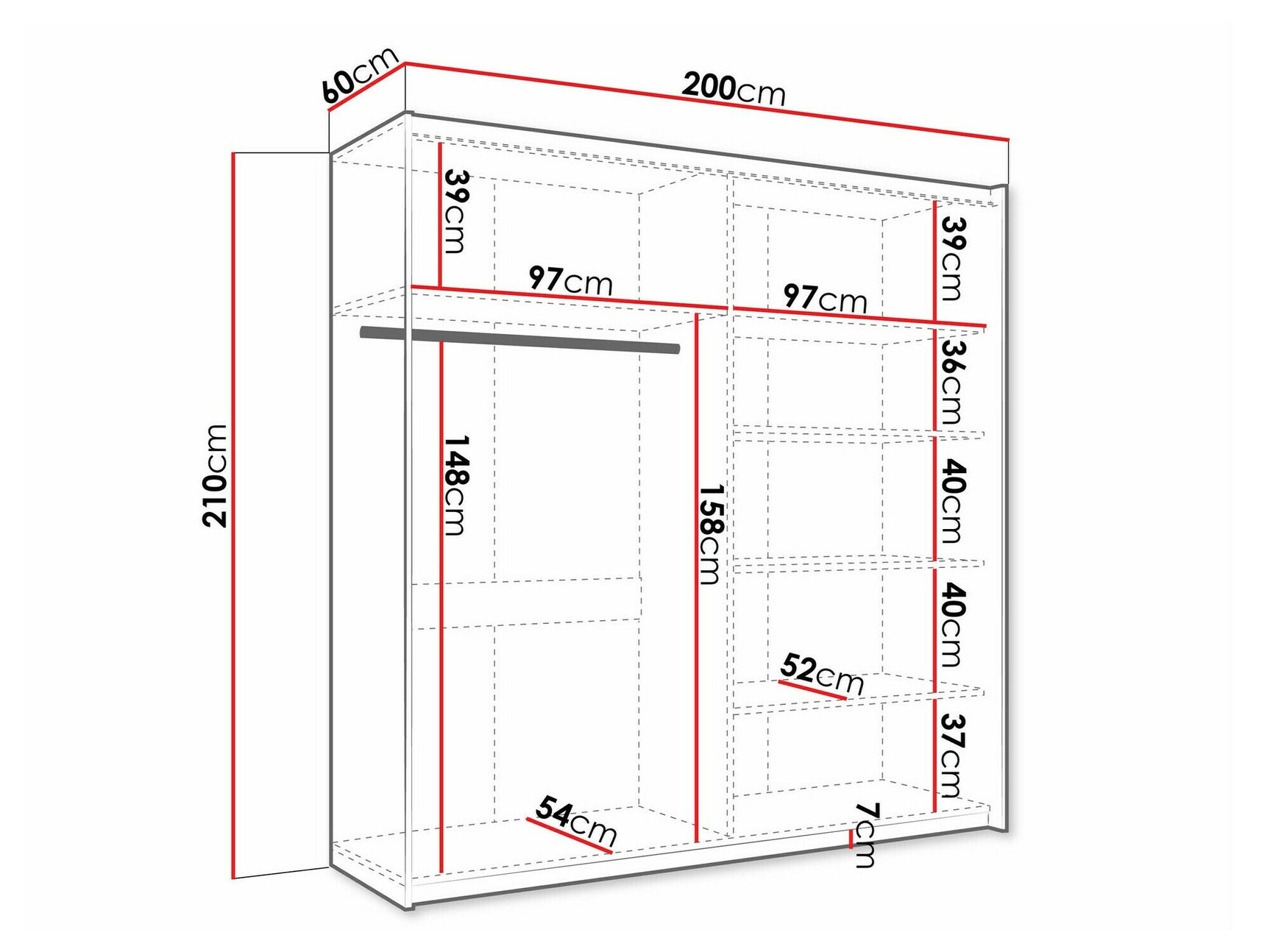 Garderobe Comfivo 363