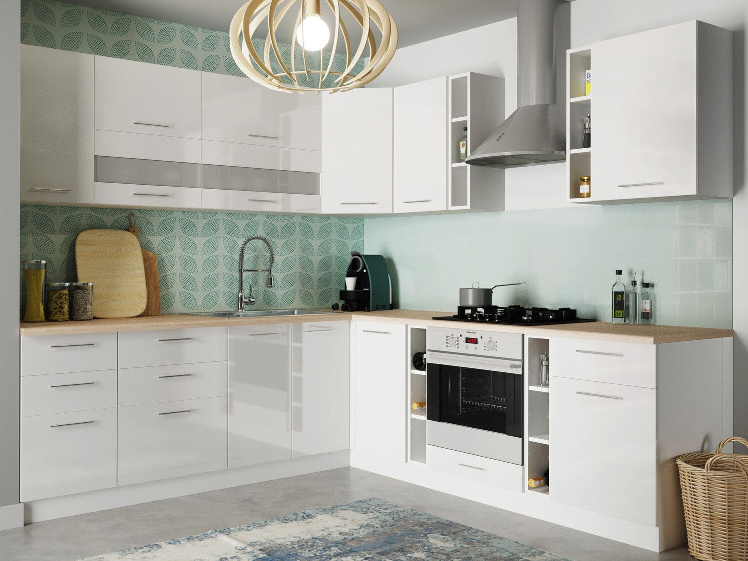 Dør til opvaskemaskine Tiffa White 136