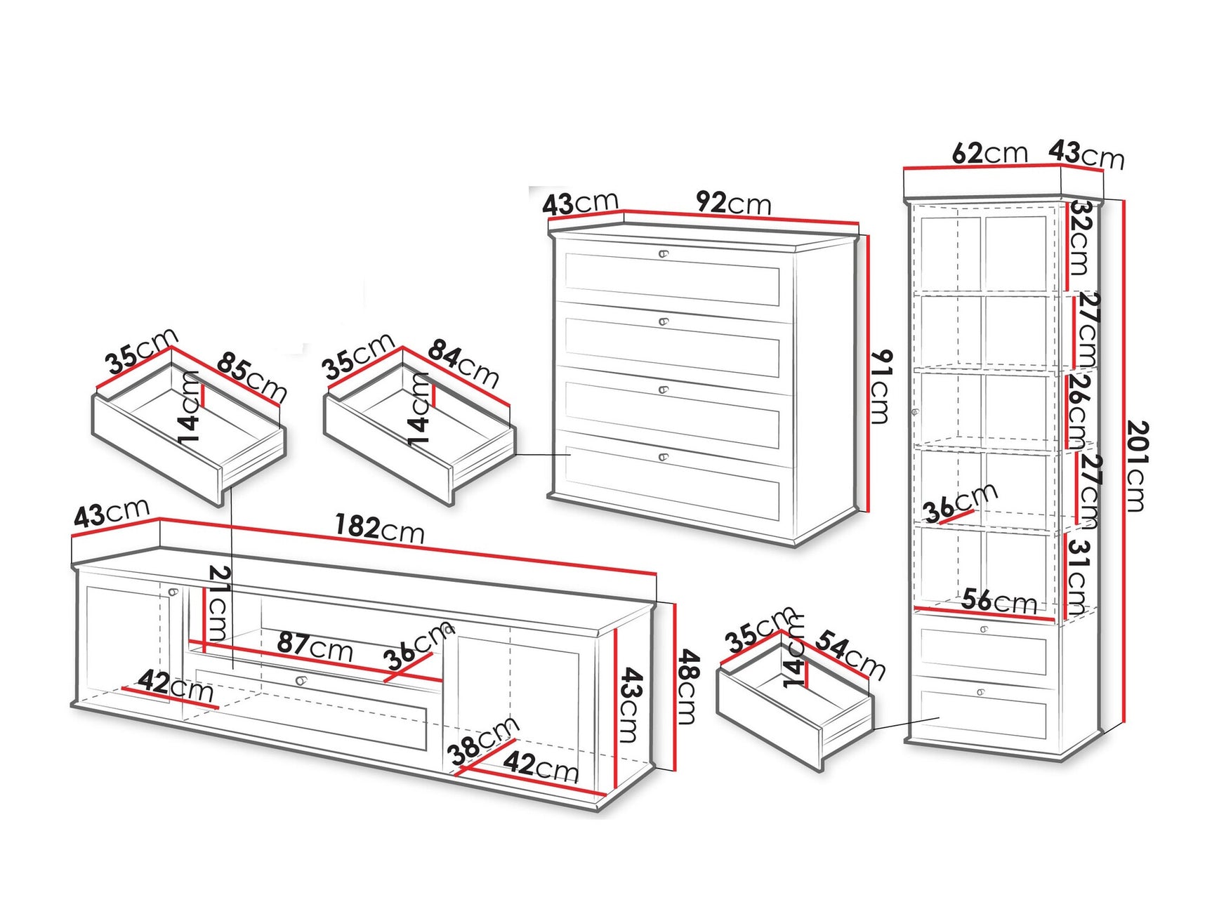 Living room set Comfivo Z107