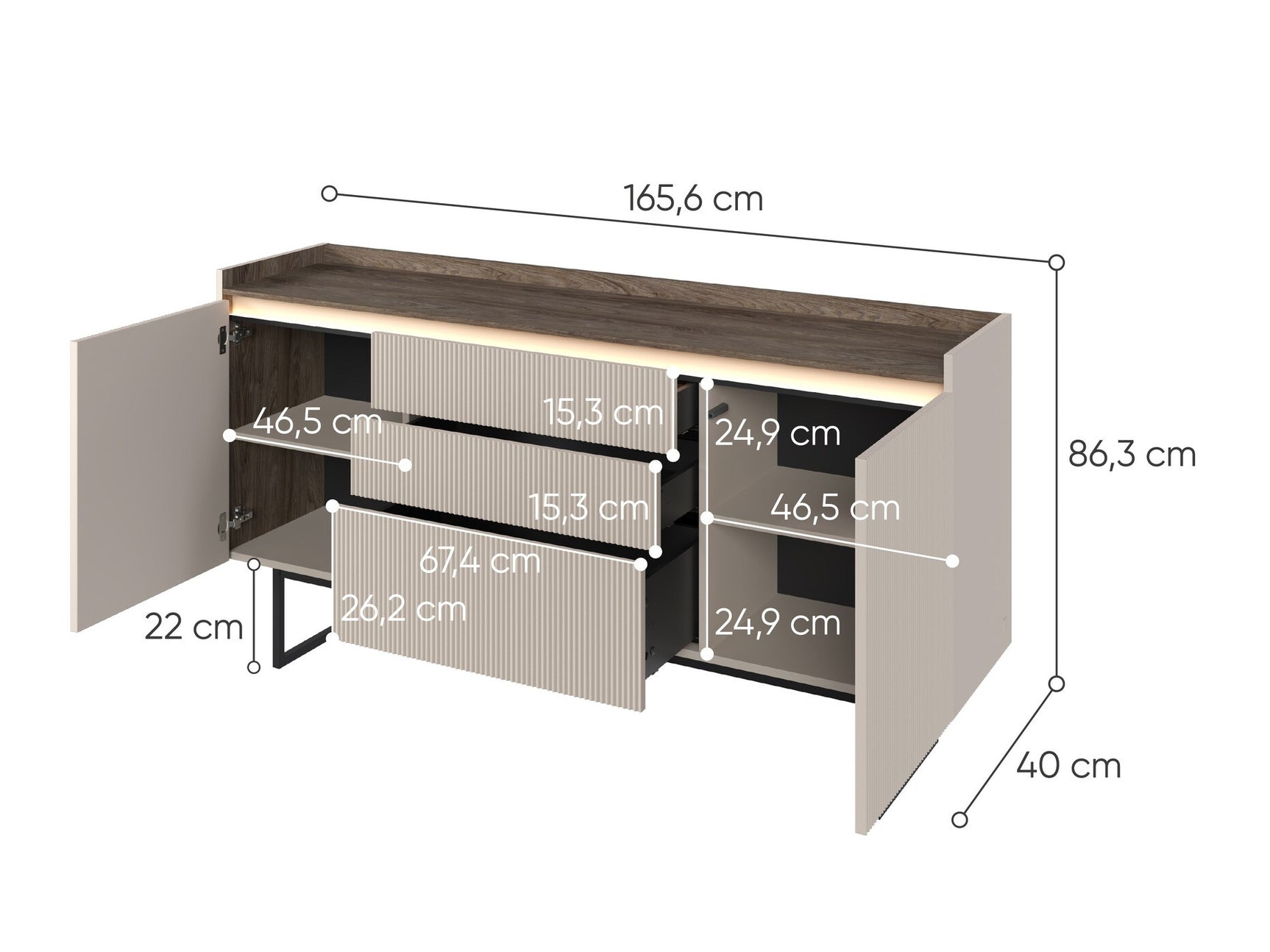 Kommode Fresno AV102
