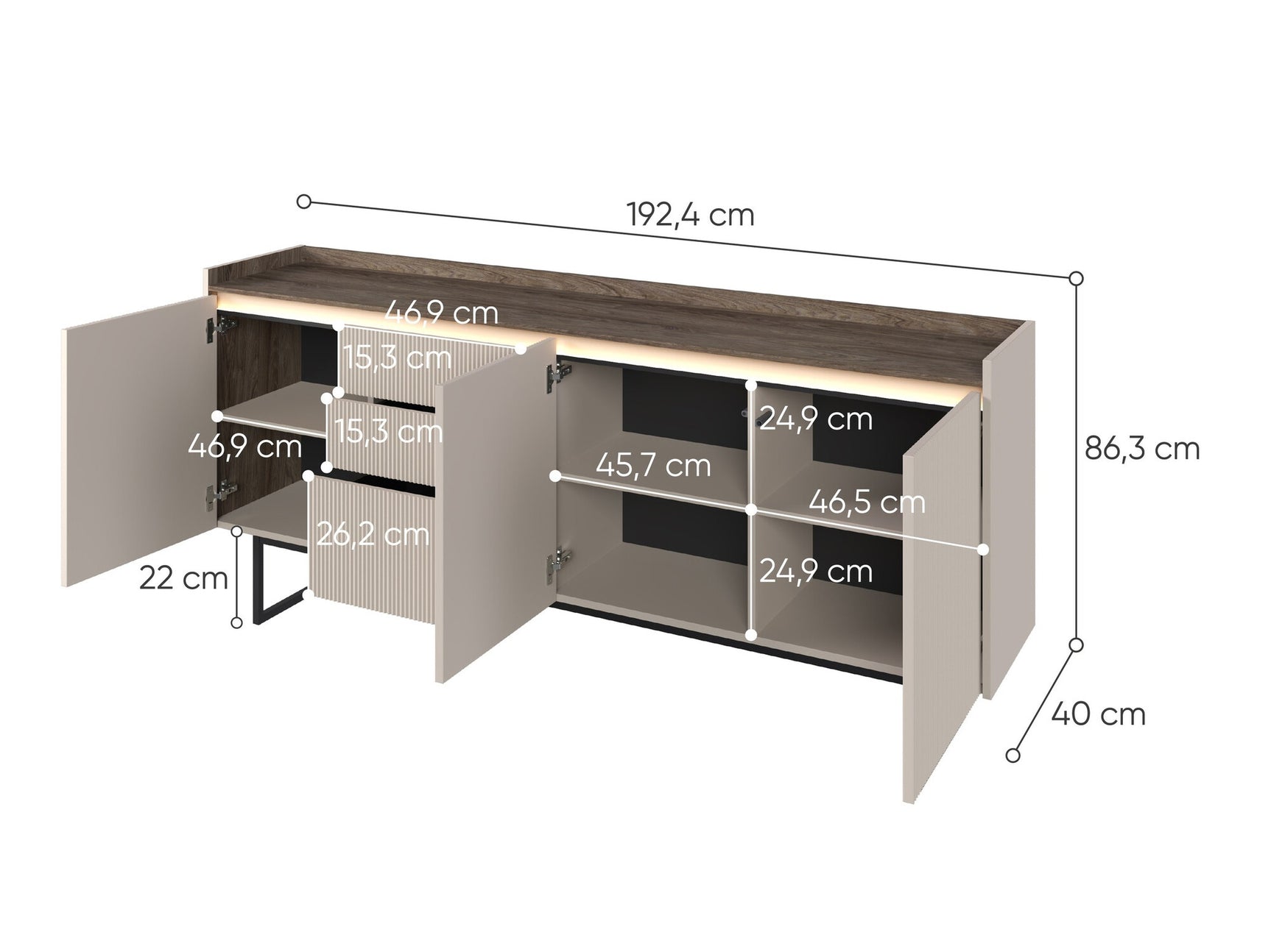 Kommode Fresno AV103