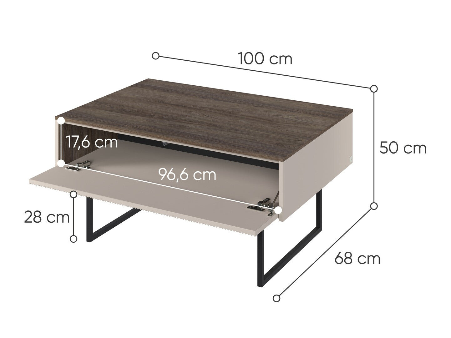 Sofabord Fresno AV106
