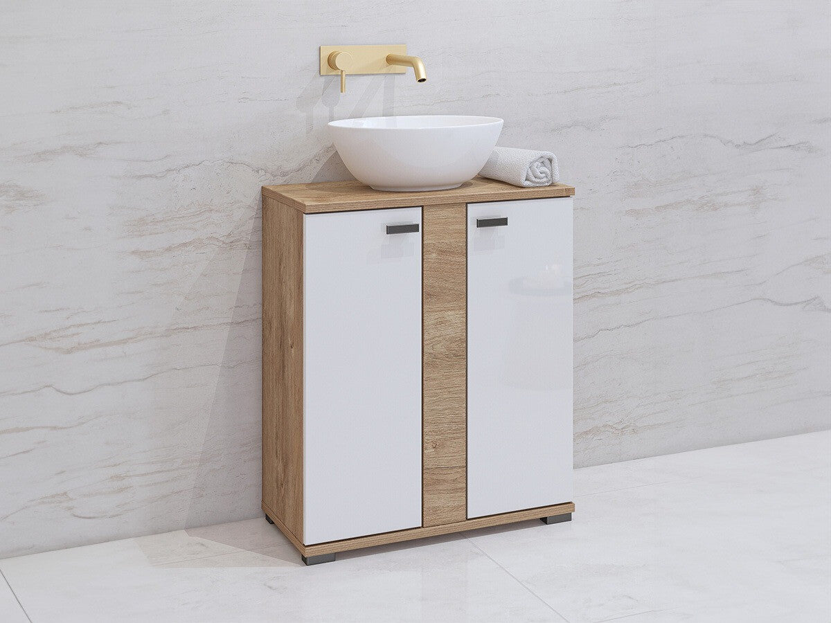 Stående badeværelseskab til håndvask Cavmelo 104