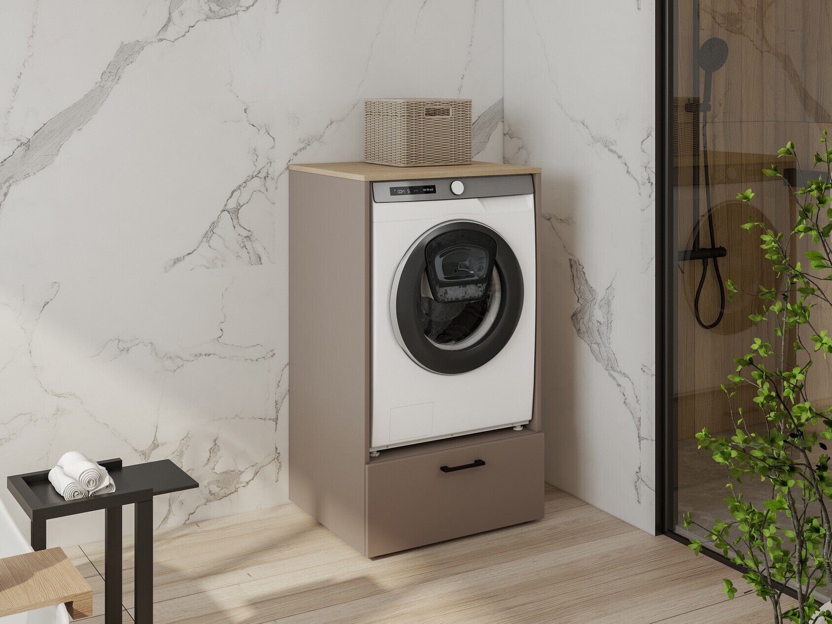 Reol til badeværelse Austin 335