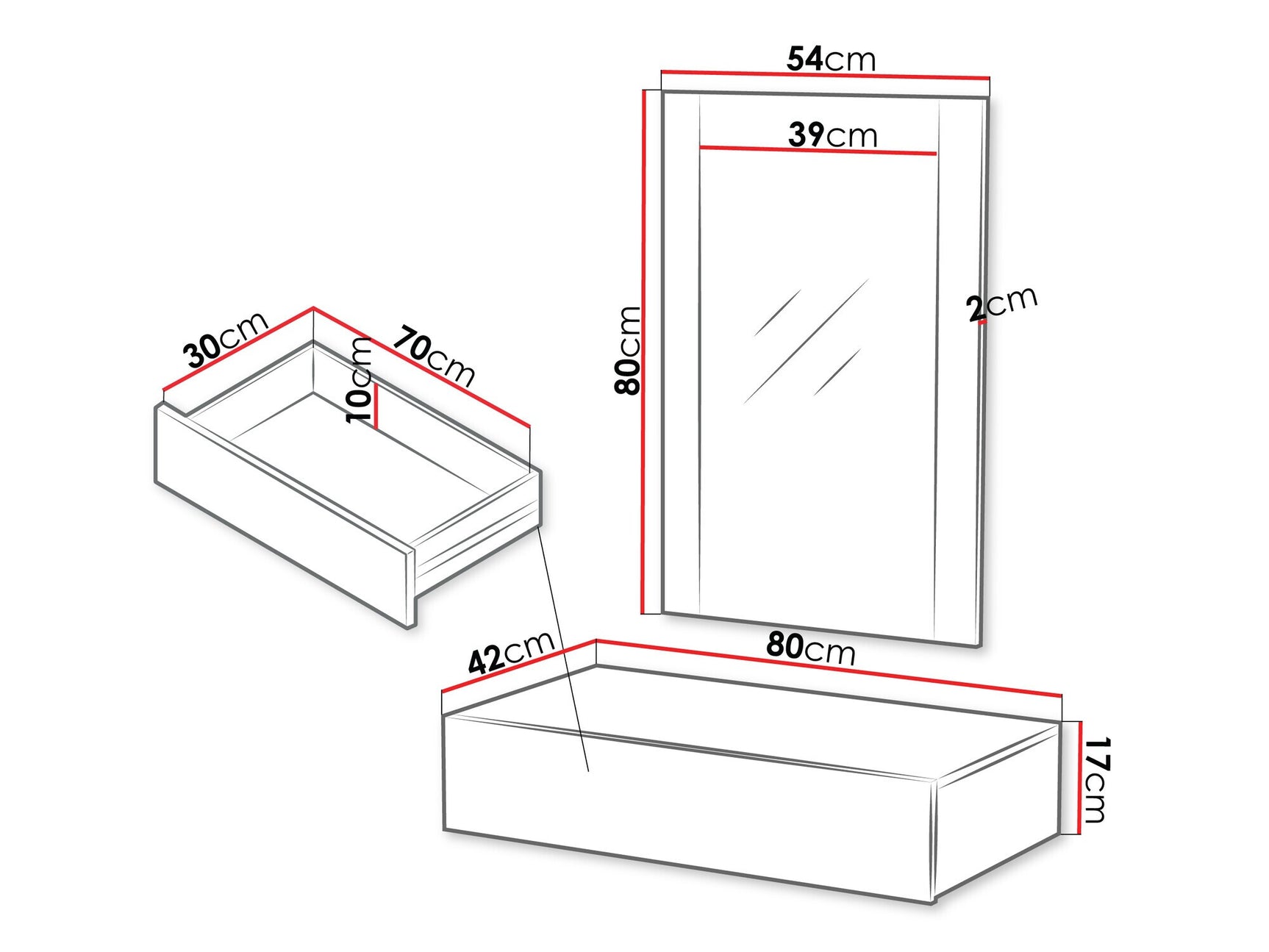 Dressing table Charlotte V108